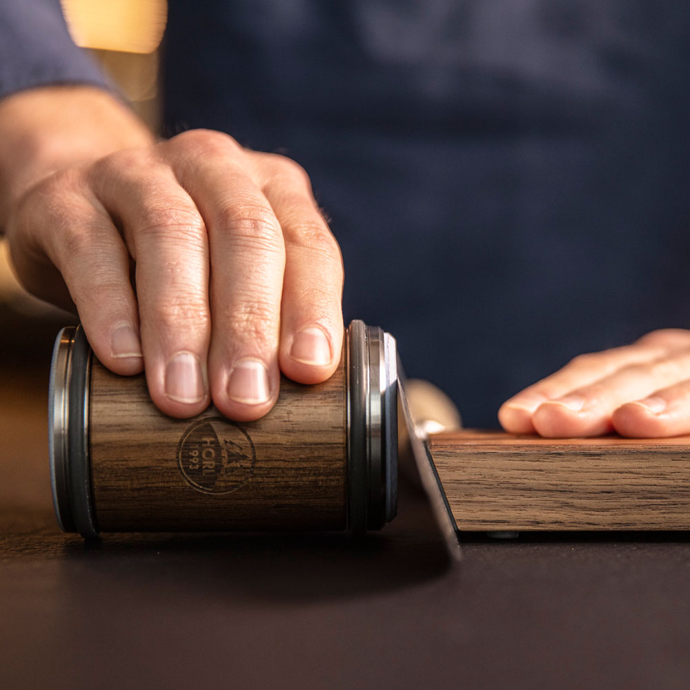 HORL 2 Rollschleifer - Nussbaum HORL 2 Rollschleifer - Nussbaum