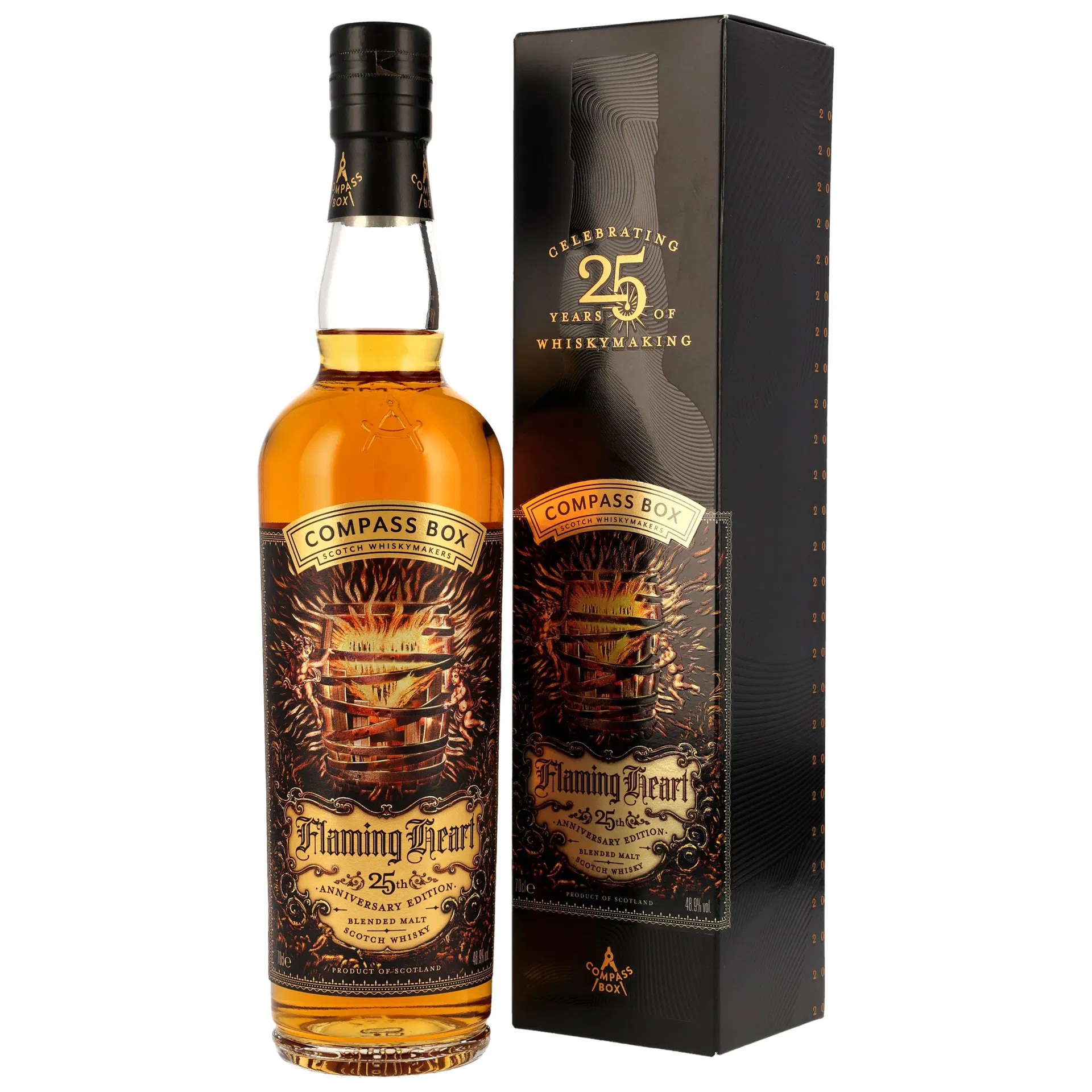 Compass Box Flaming Heart 25th Anniversary Edition