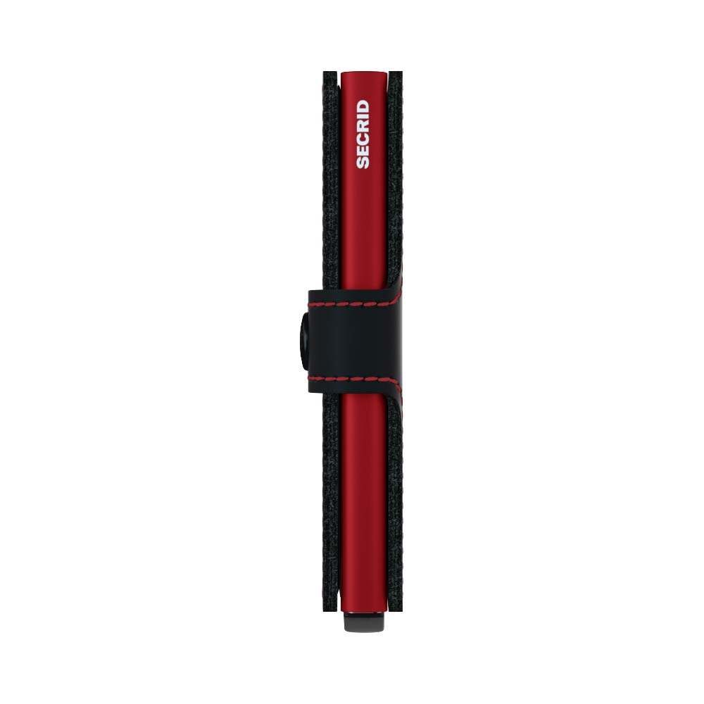 Secrid - Matte Black & Red Miniwallet