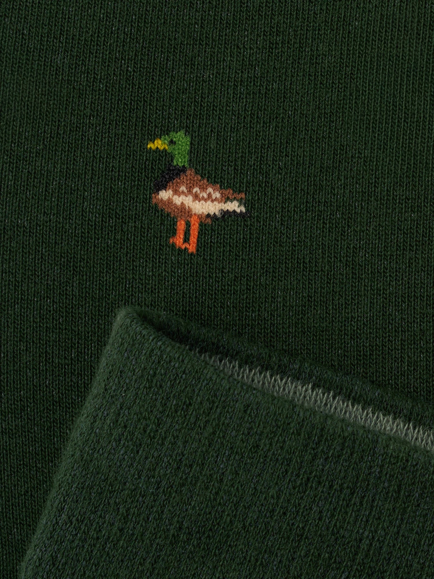 von Jungfeld Mini Duck Socken Deep Moos