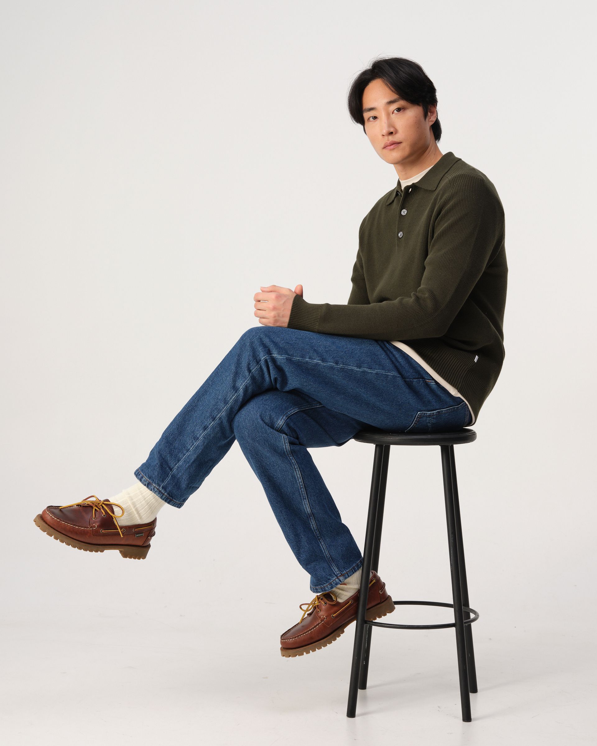 J.C. RAGS Ewald Polo Dark Green