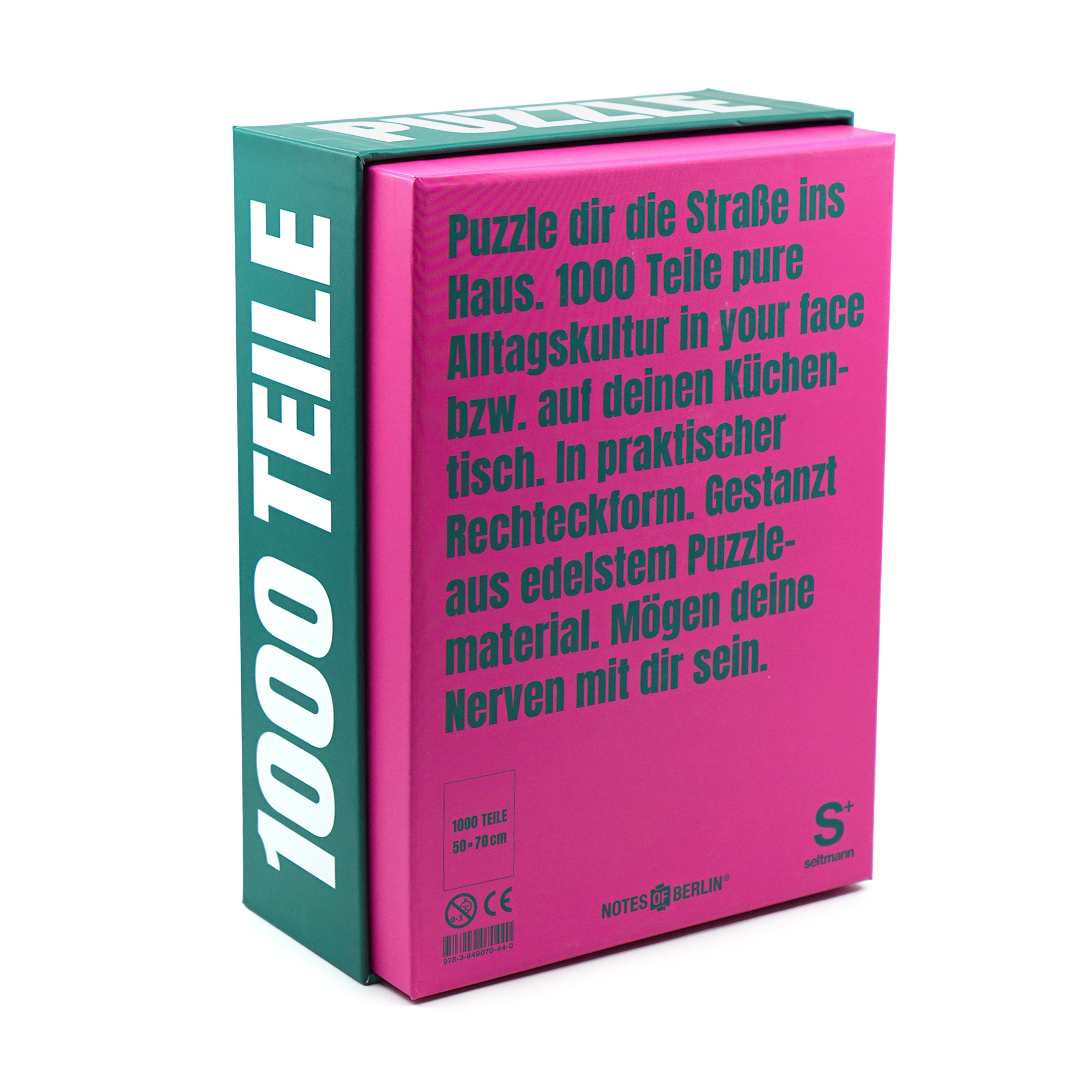 Notes of Berlin Puzzle „Drei Gänge Menü“