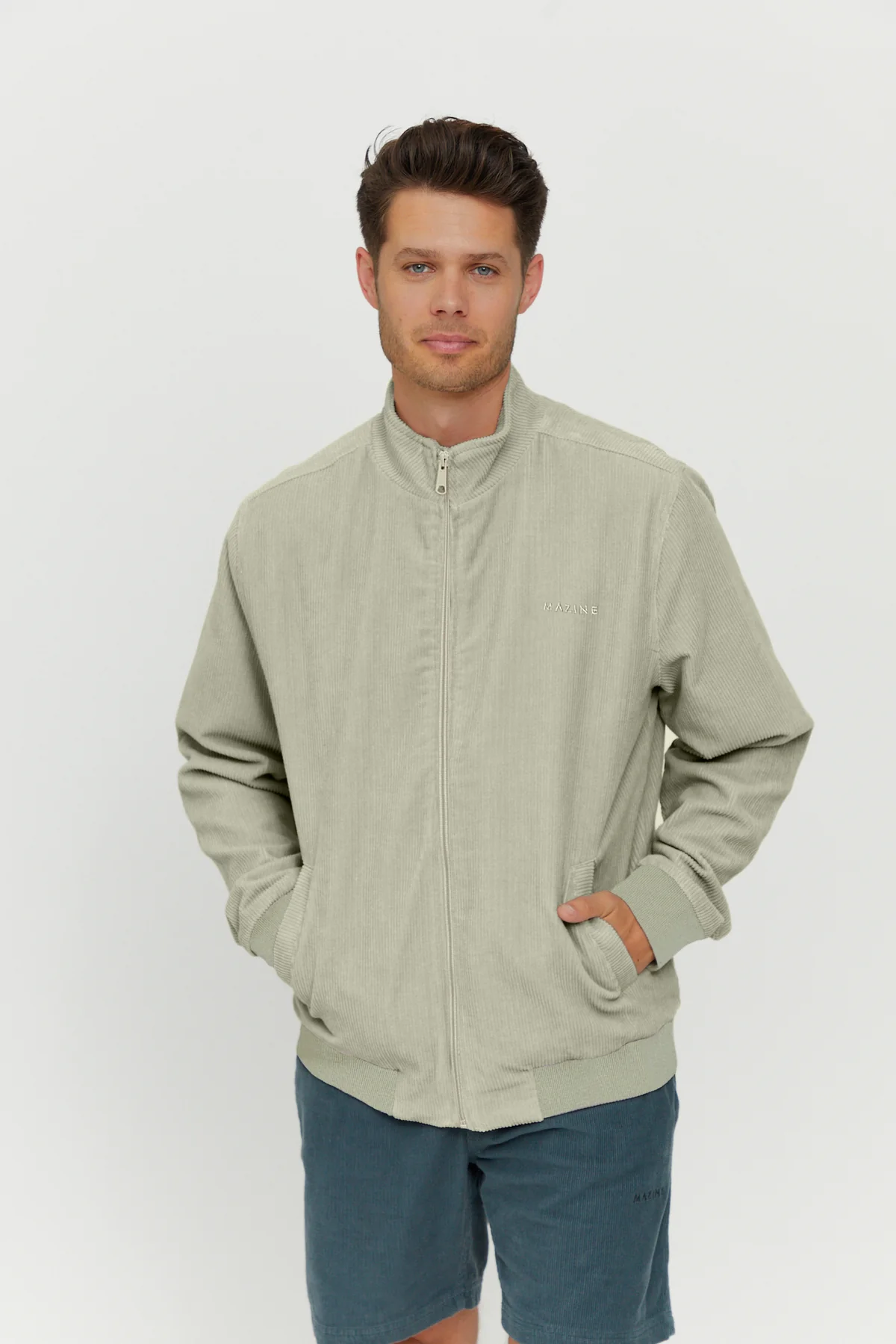 Mazine Buffalo Jacket - light taube Mazine Buffalo Jacket - light taube