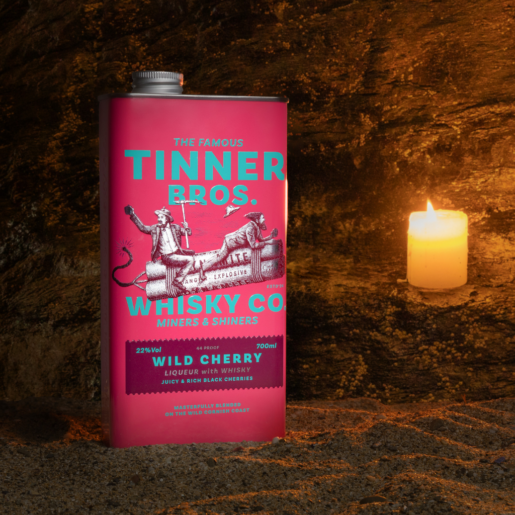 Tinner Bros Wild Cherry Whisky Liqueur 22% Vol 0,7L