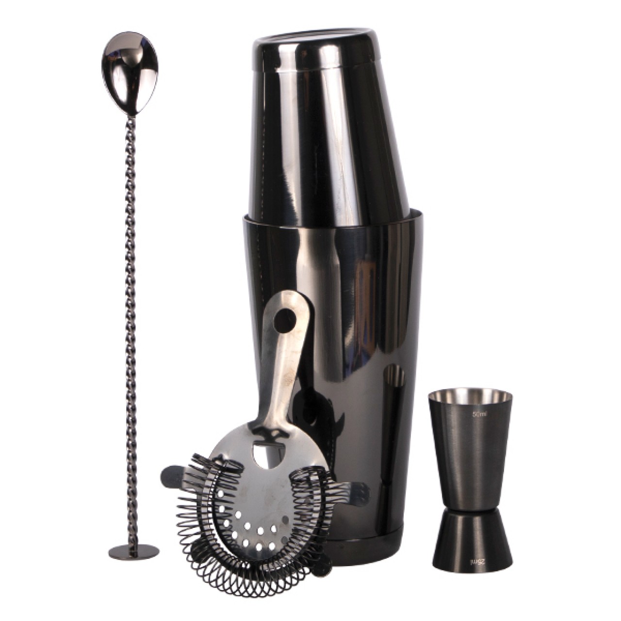Cocktail Set Gun-Metal Cocktail Set Gun-Metal