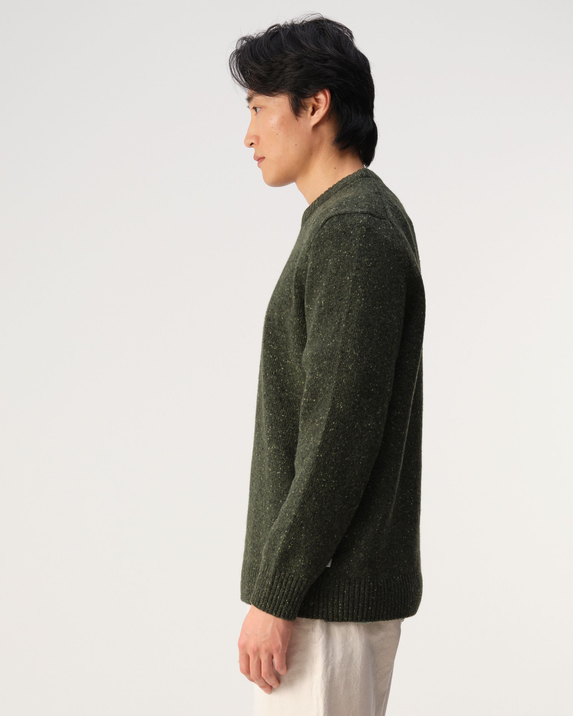 J.C. RAGS Bud Crewneck Dark Green