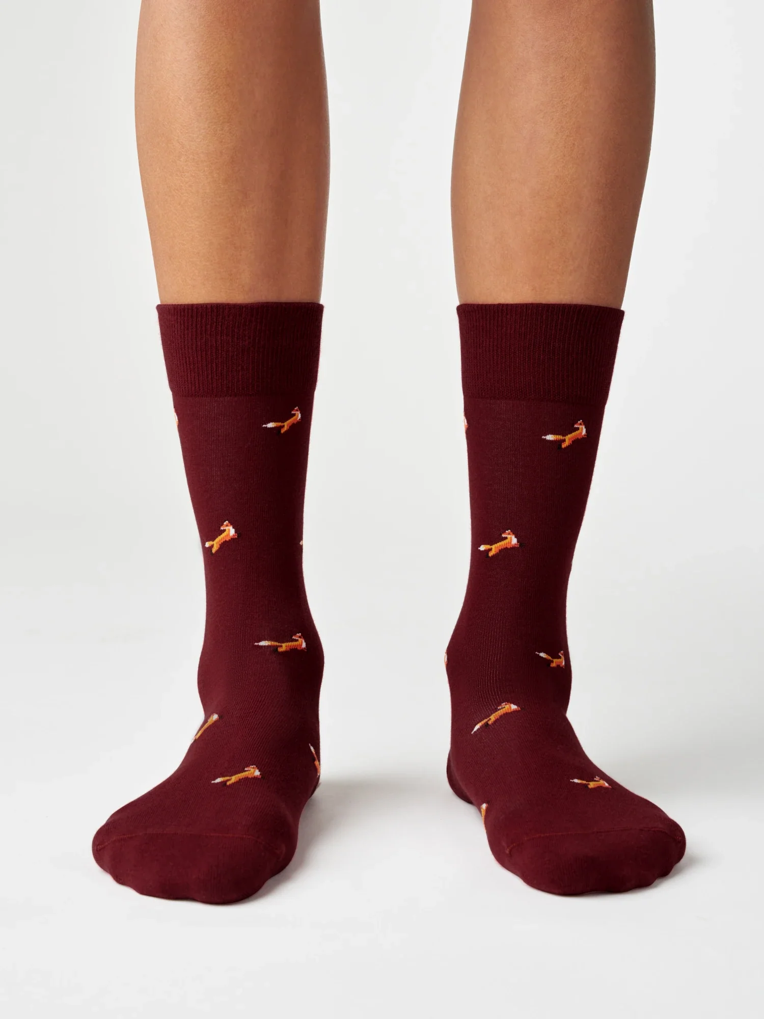 von Jungfeld Mini Fox Socken Rusty Red