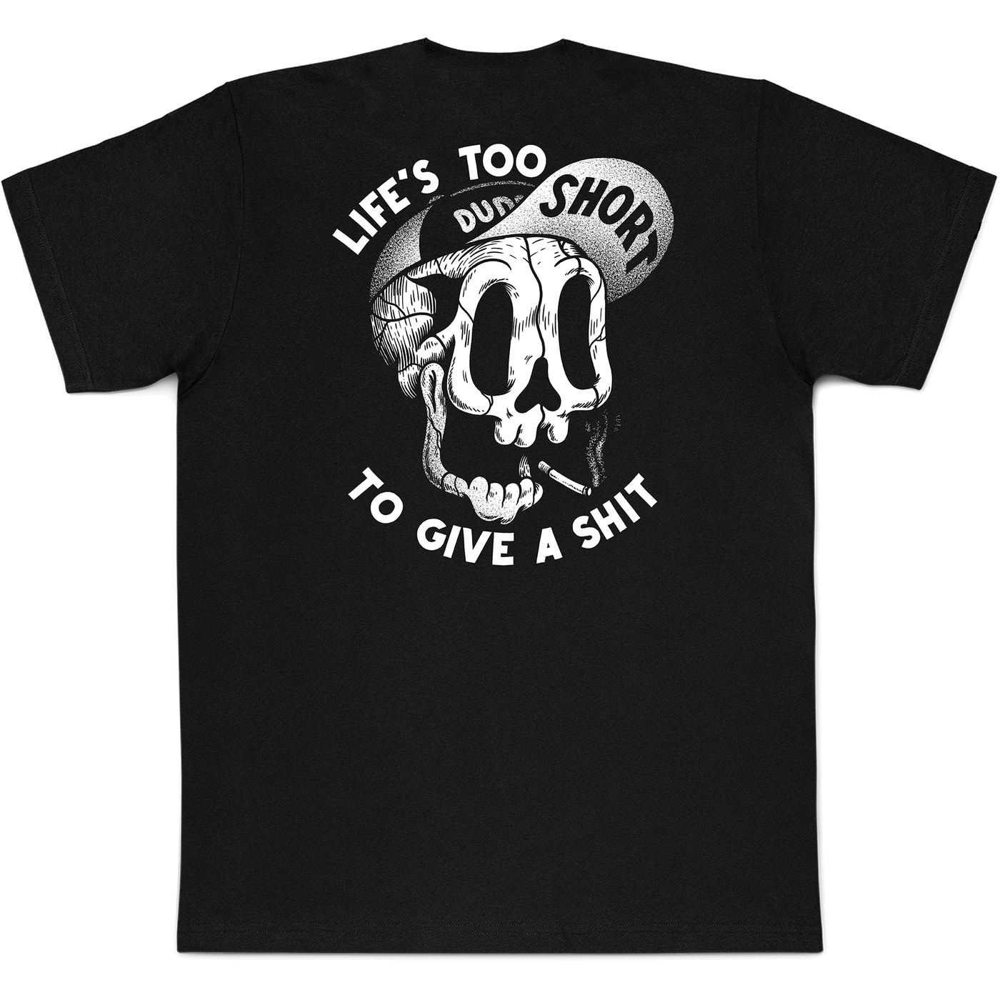 The Dudes T-Shirt „TOO SHORT SMOKES“ black