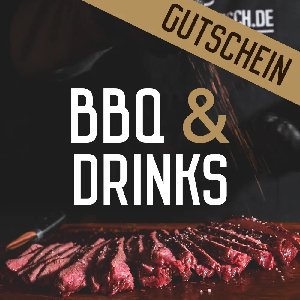 Gutschein: für einen BBQ & Drinks Abend (139,90€)