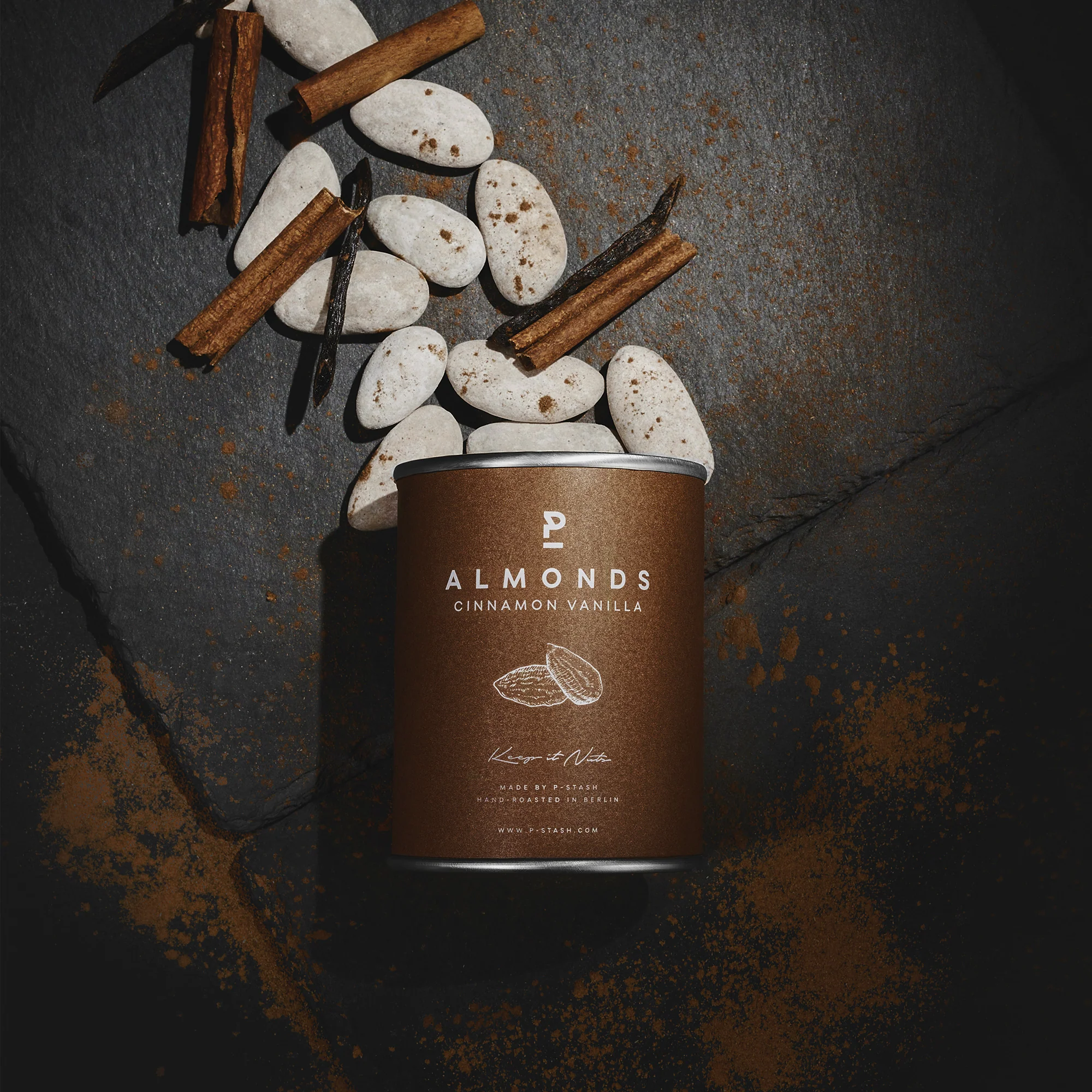 P-Stash Mandel - Zimt Vanille - Mini 60g
