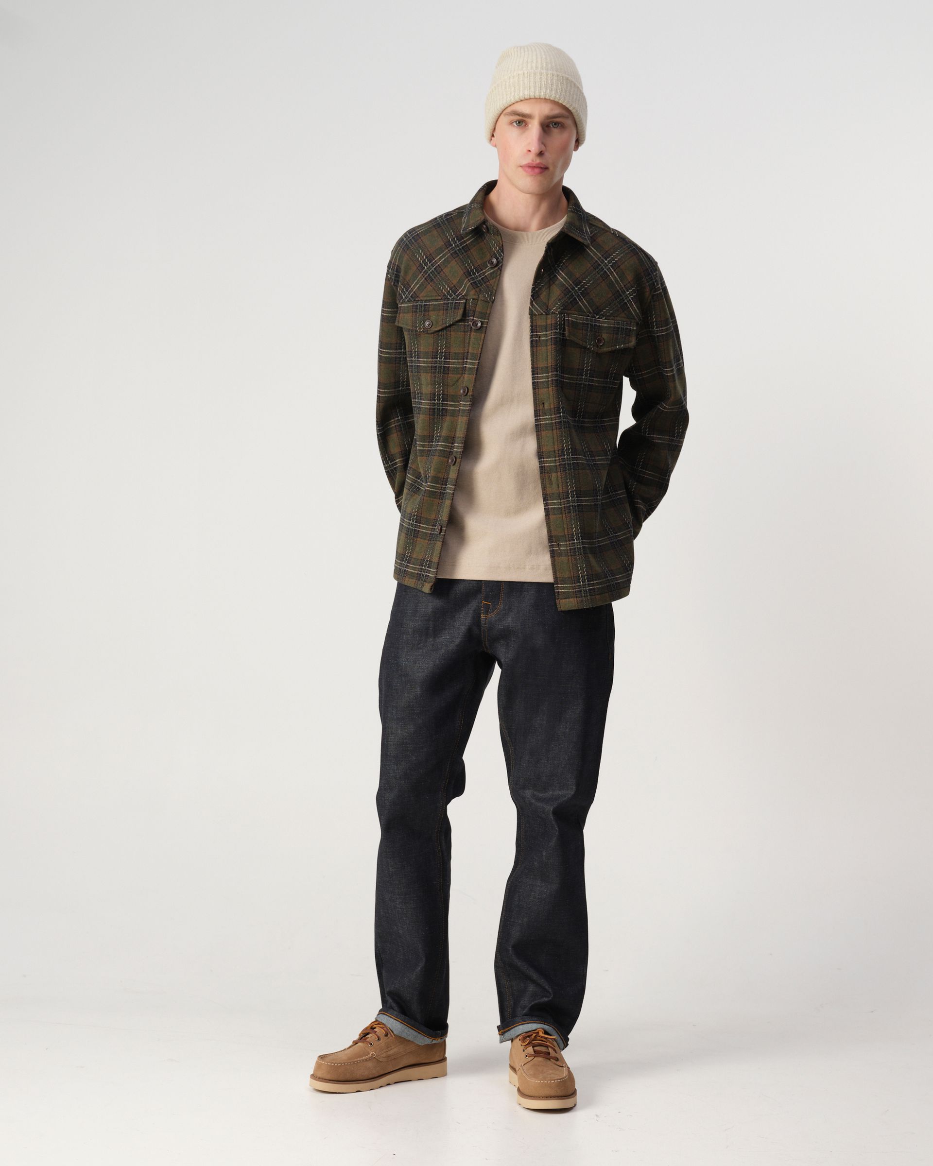 J.C. RAGS Rylee Overshirt Duffle Bag Green