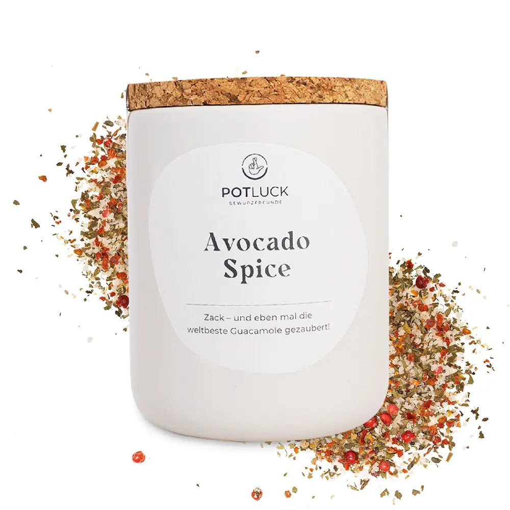 Potluck Avocado Spice Gewürzsalz 80g Potluck Avocado Spice Gewürzsalz 80g