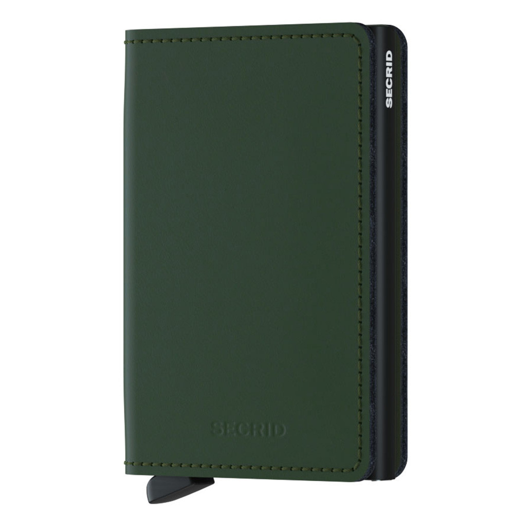 Secrid - Matte Green & Black Slimwallet