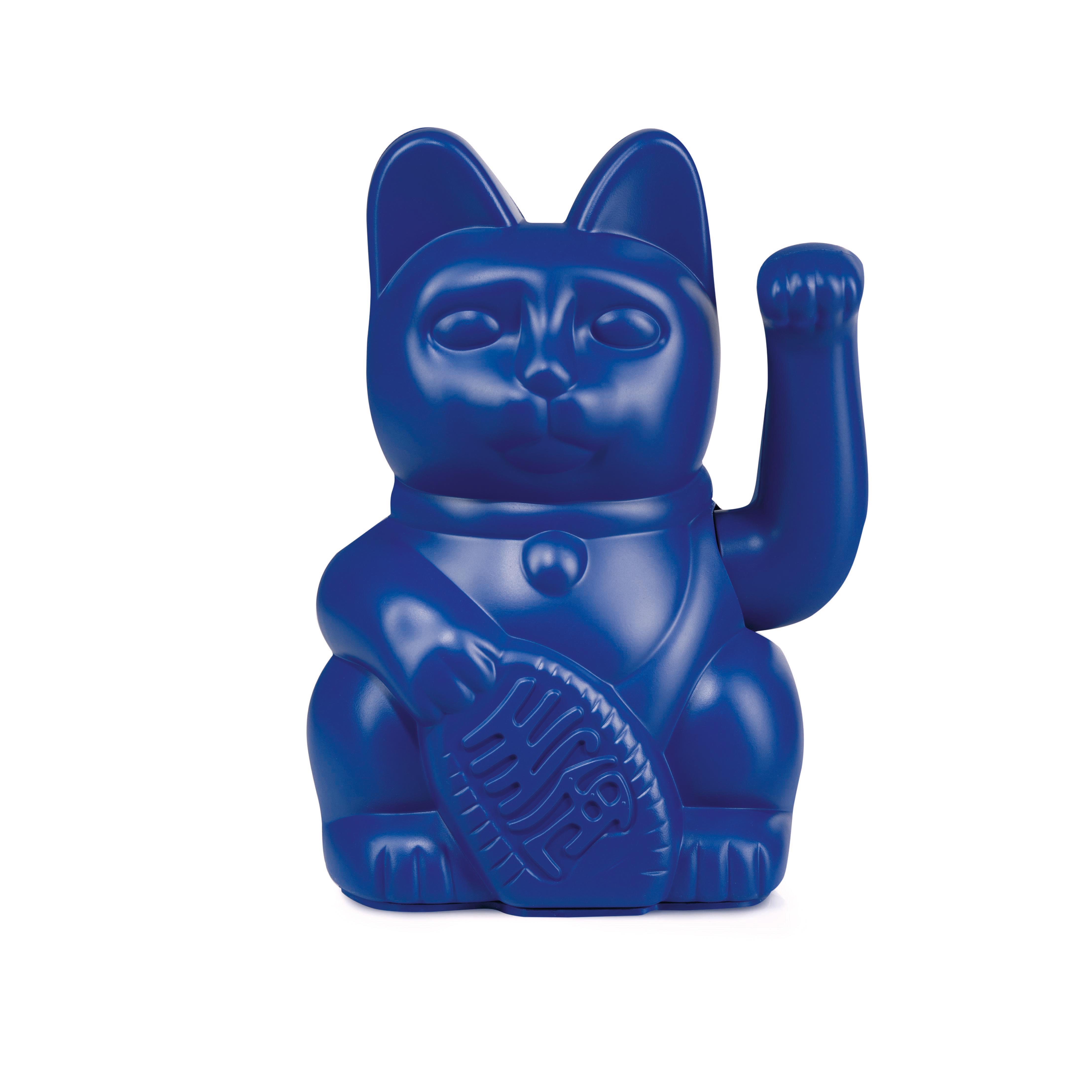 Lucky Cat / Winkekatze - Dunkelblau Lucky Cat / Winkekatze - Dunkelblau