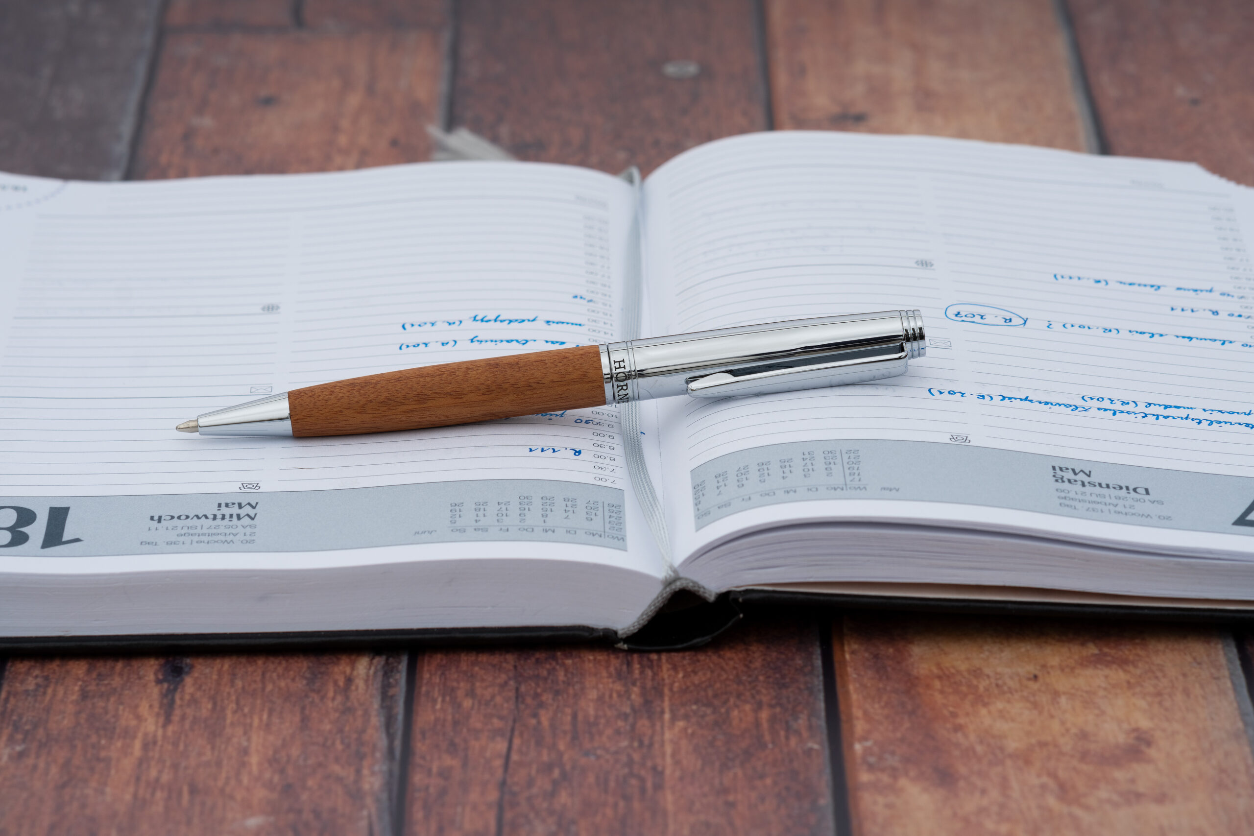 Hörner Legno Mahagoniholz Kugelschreiber