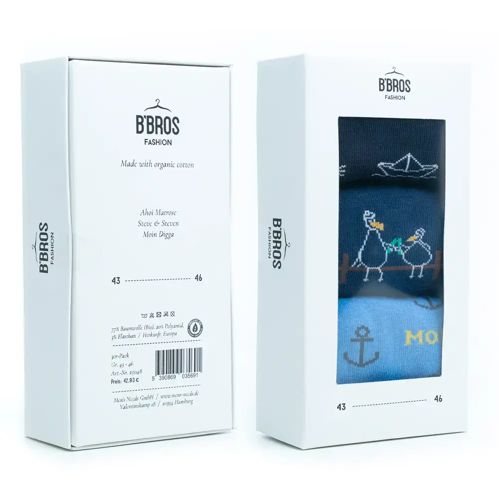 B'Bros Socken 3-Pack