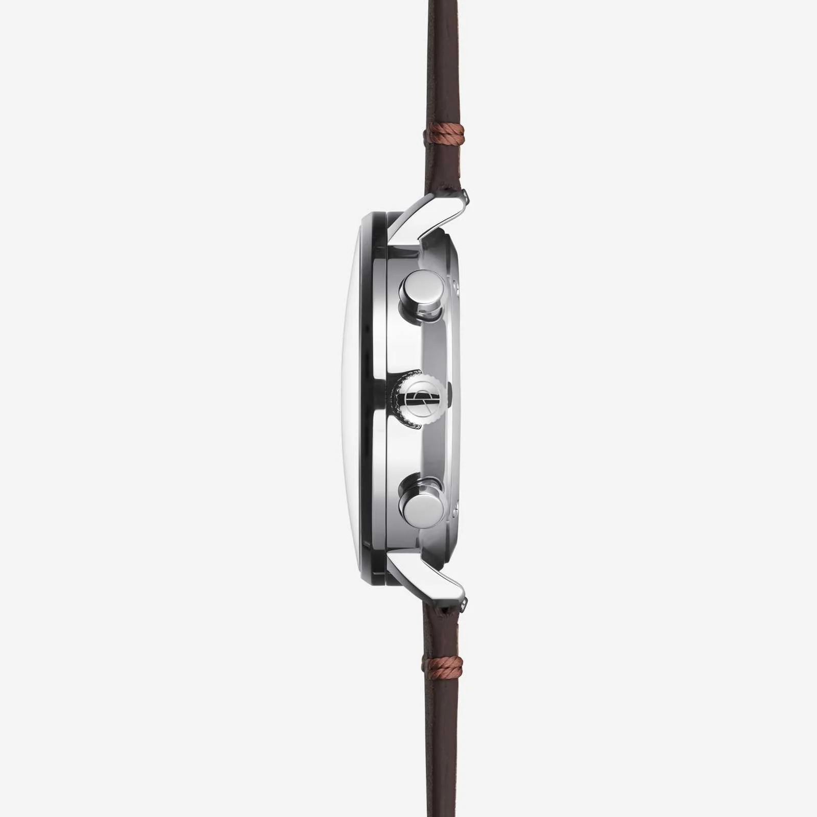 Sternglas Hamburg Chrono Silber Nylon Armband