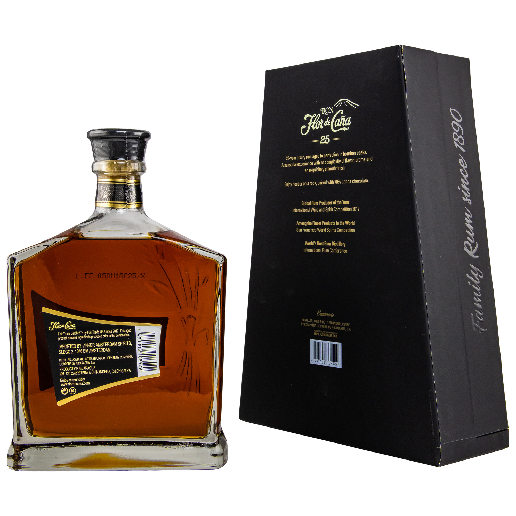 Flor de Caña 25 Jahre Centenario Flor de Caña 25 Jahre Centenario