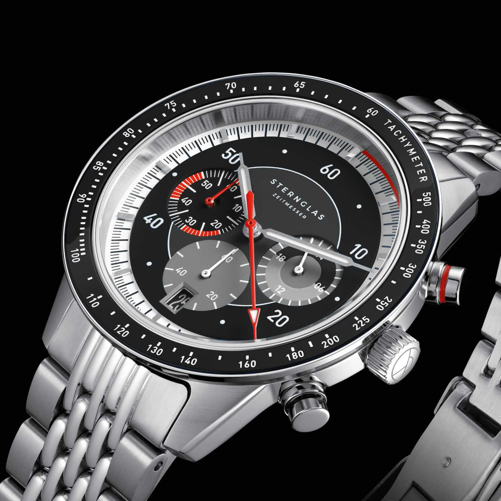 Sternglas Tachymeter 2.0 Schwarz