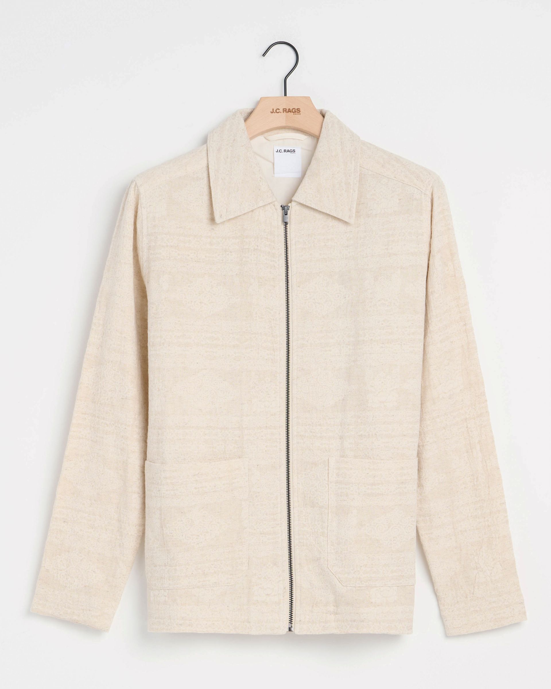 J.C. RAGS Overshirt Benji Jacquard