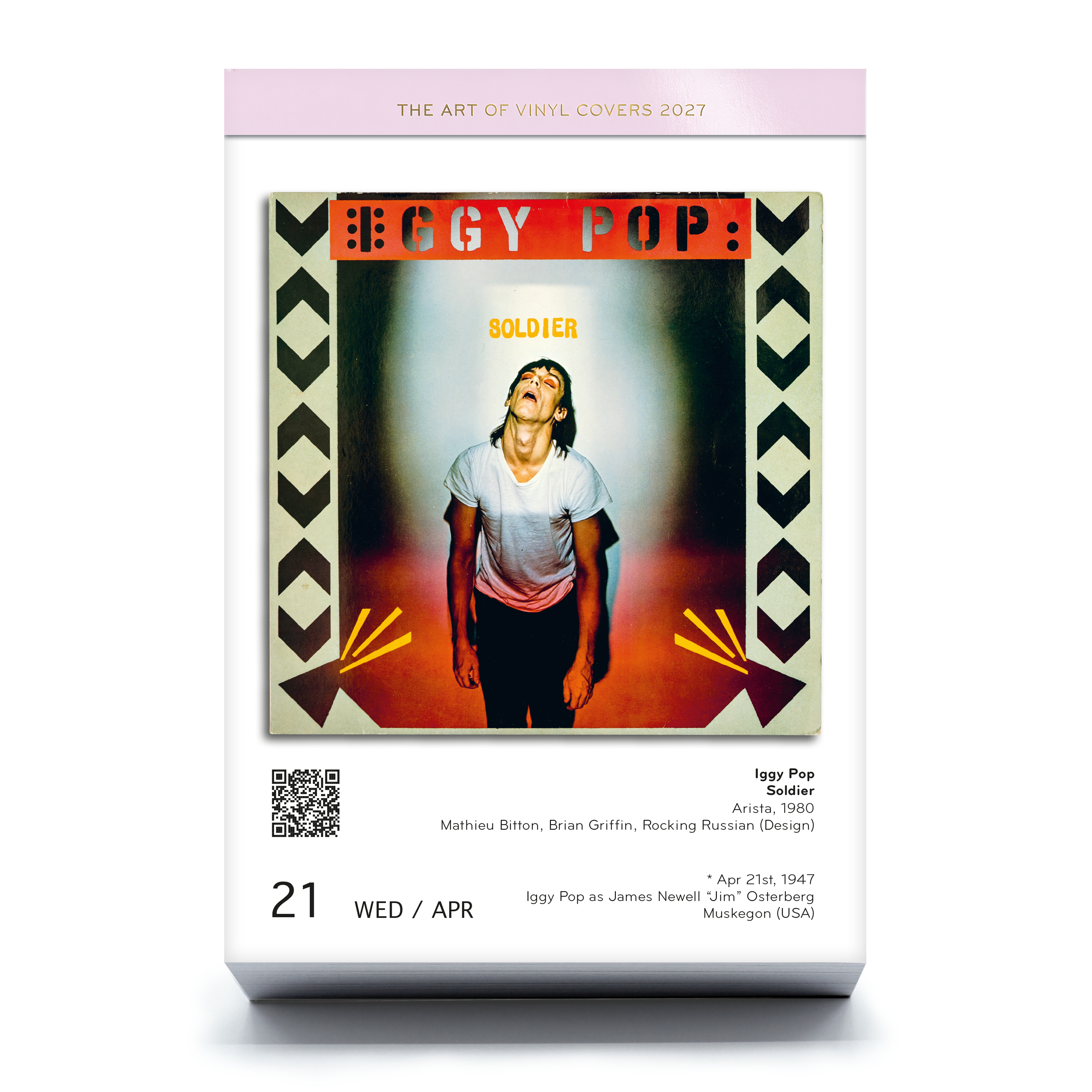 Seltmann The Art of Vinyl Covers 2027 Kalender