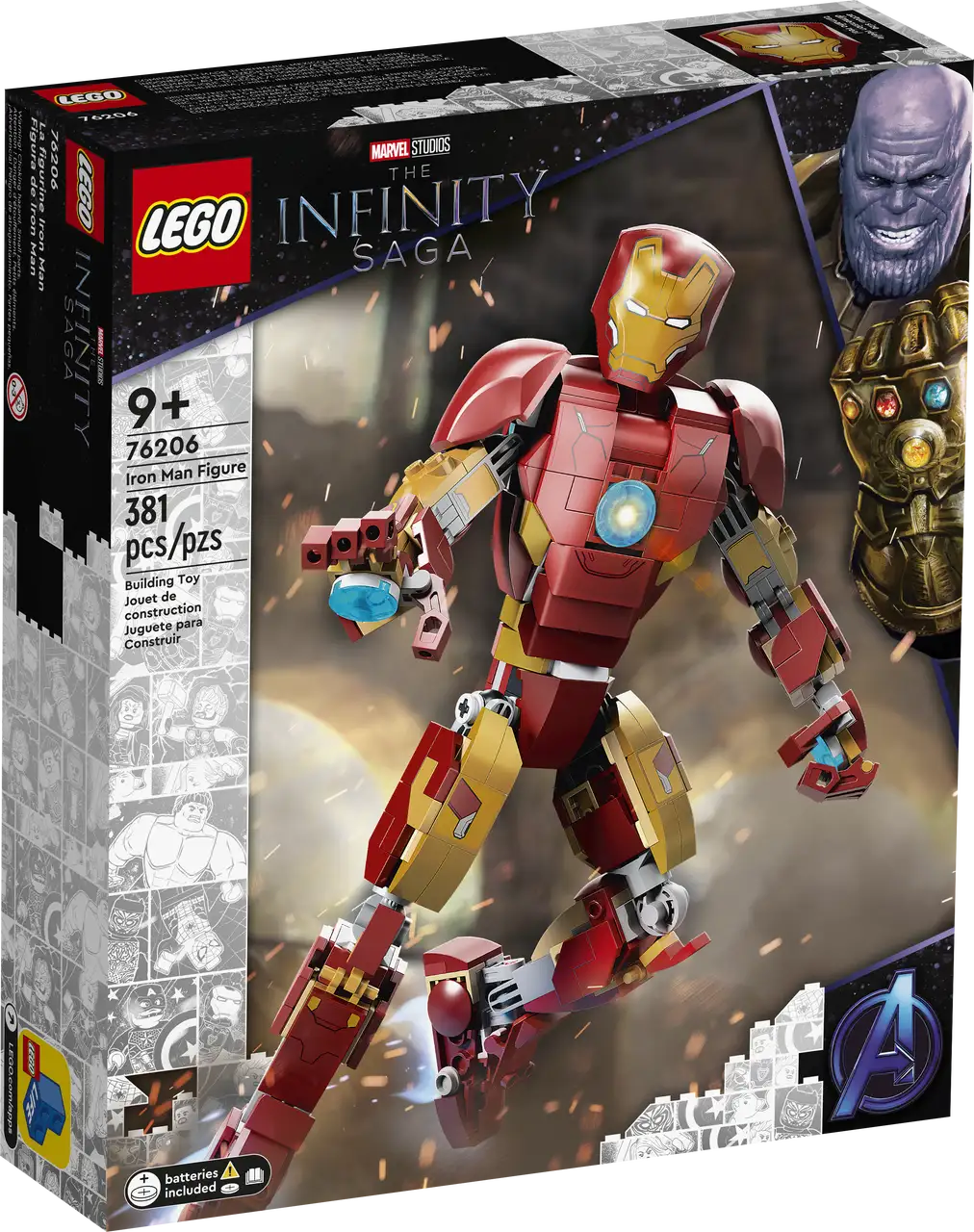 Lego - Iron Man Figur Lego - Iron Man Figur