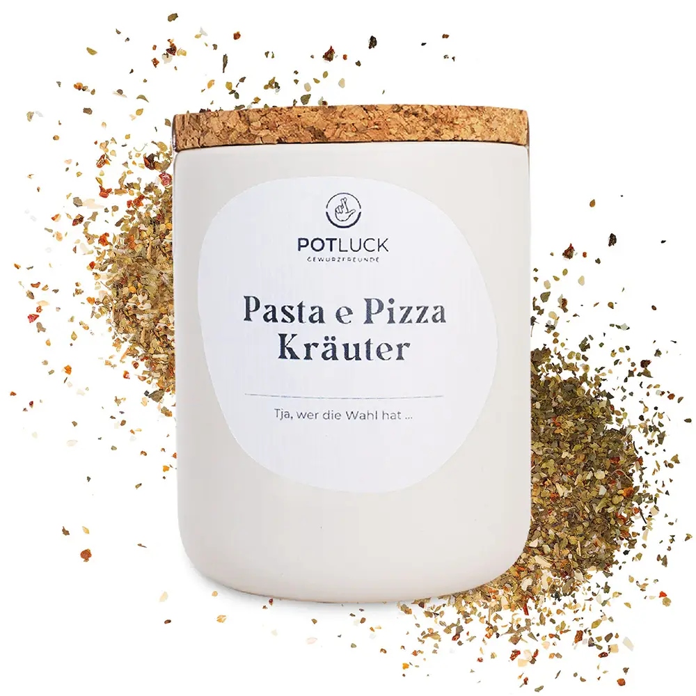 Potluck Pasta e Pizza Kräuter Gewürzzubereitung 20g Potluck Pasta e Pizza Kräuter Gewürzzubereitung 20g