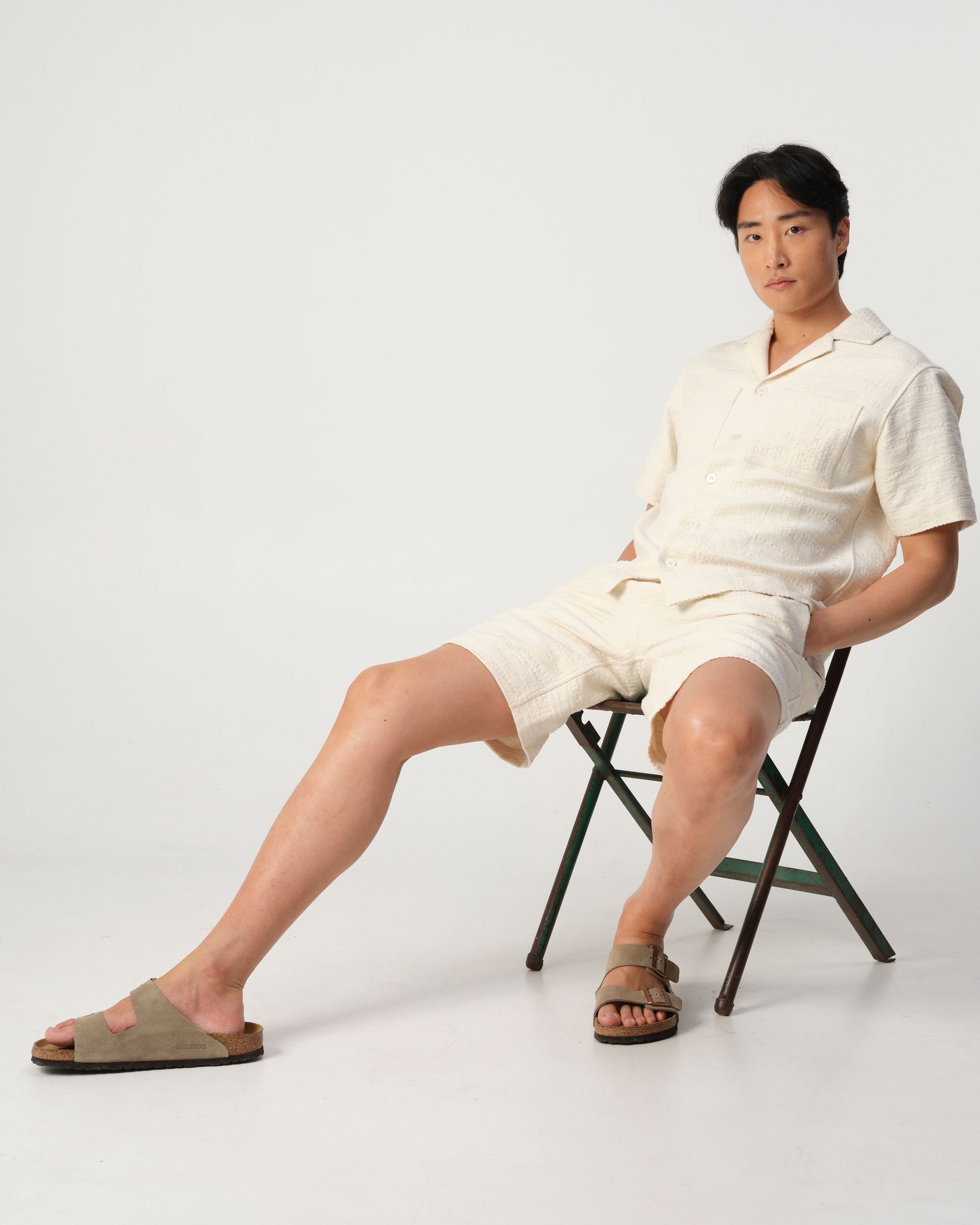 J.C. RAGS Aaron Structure Casual Overhemd