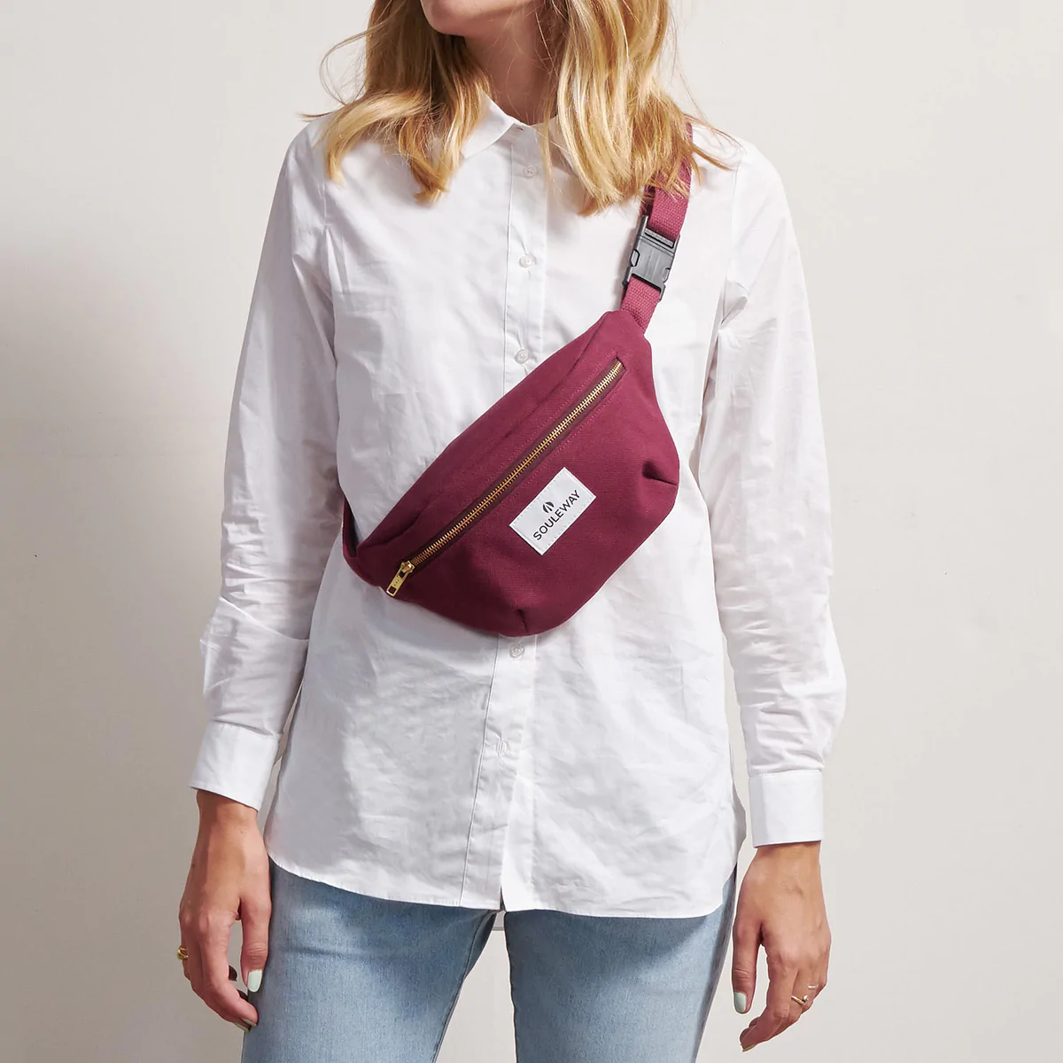 Souleway Bum Bag - Bordeaux Red Souleway Bum Bag - Bordeaux Red