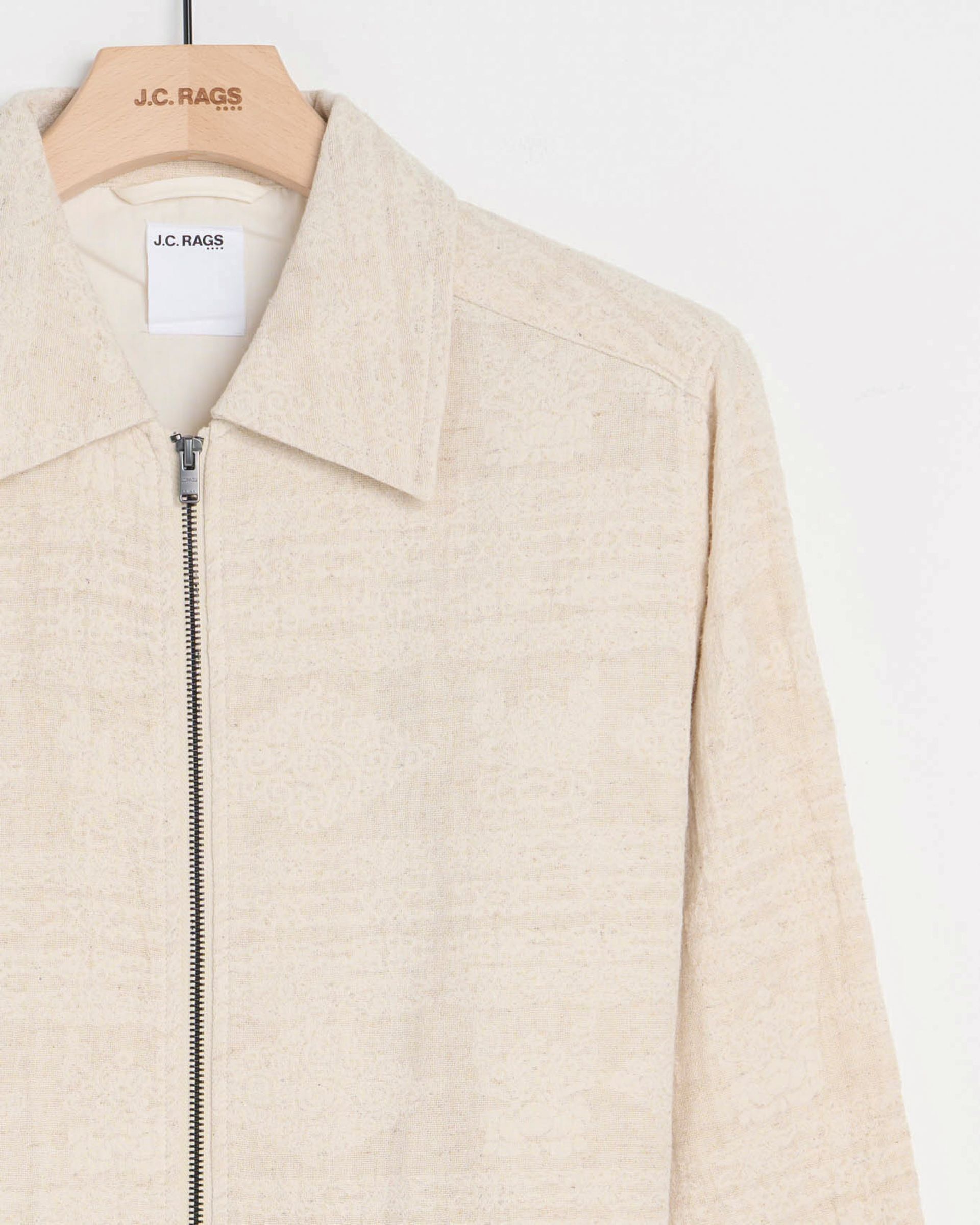 J.C. RAGS Overshirt Benji Jacquard