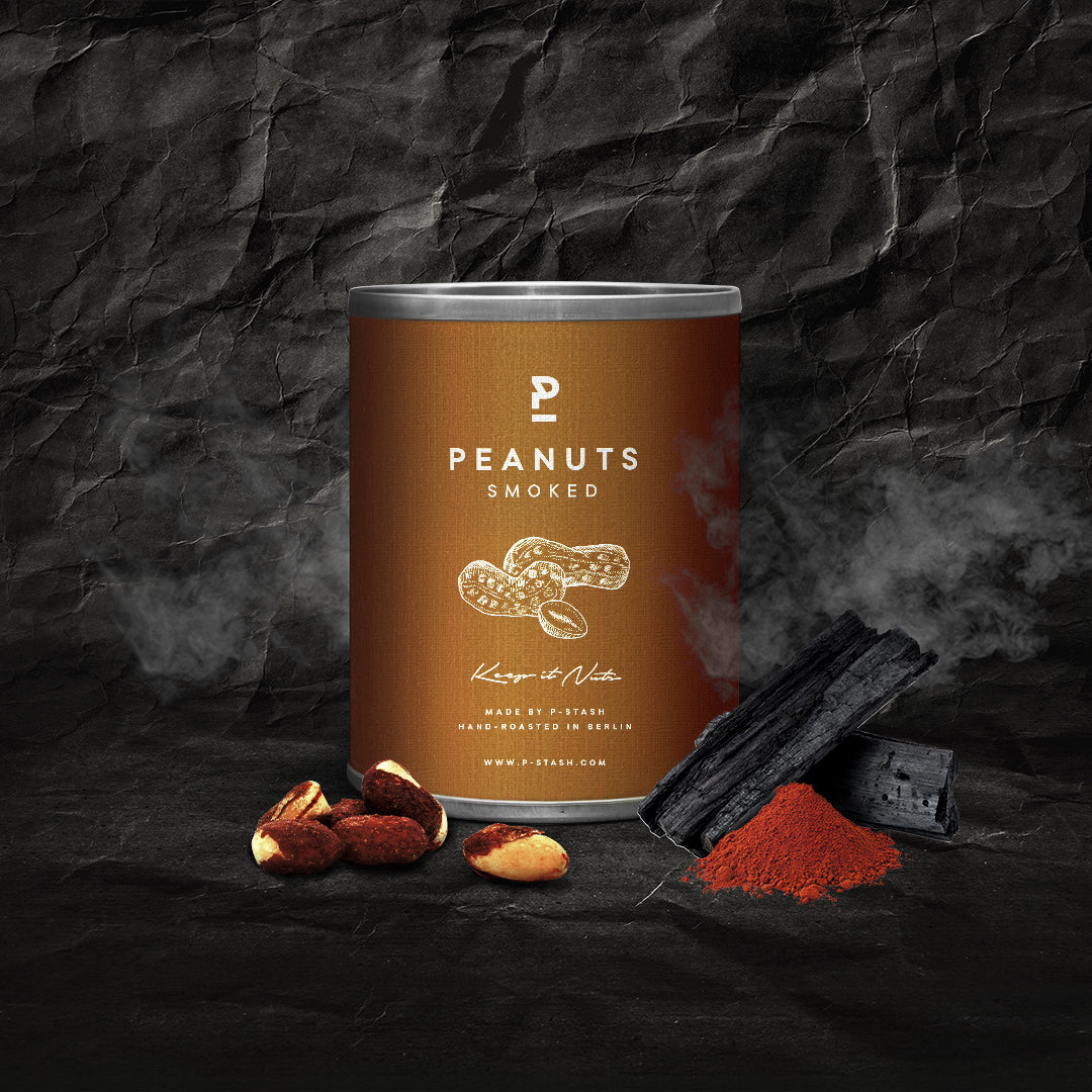 P-STASH Erdnüsse Erdnuss Rauch mini 60g