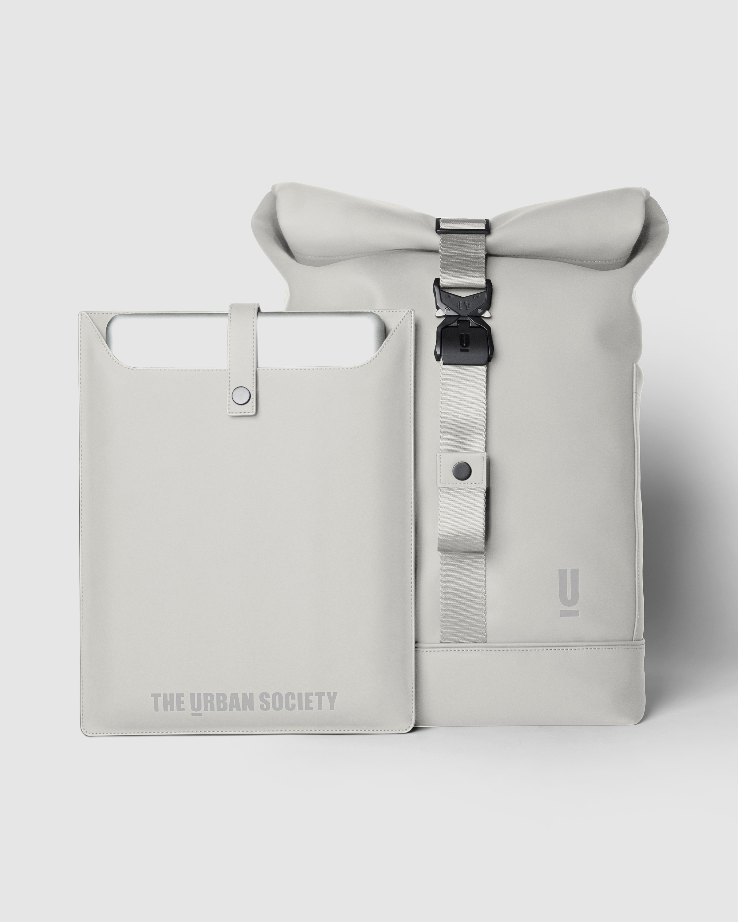 The Urban Society ROLLTOP Light Grey