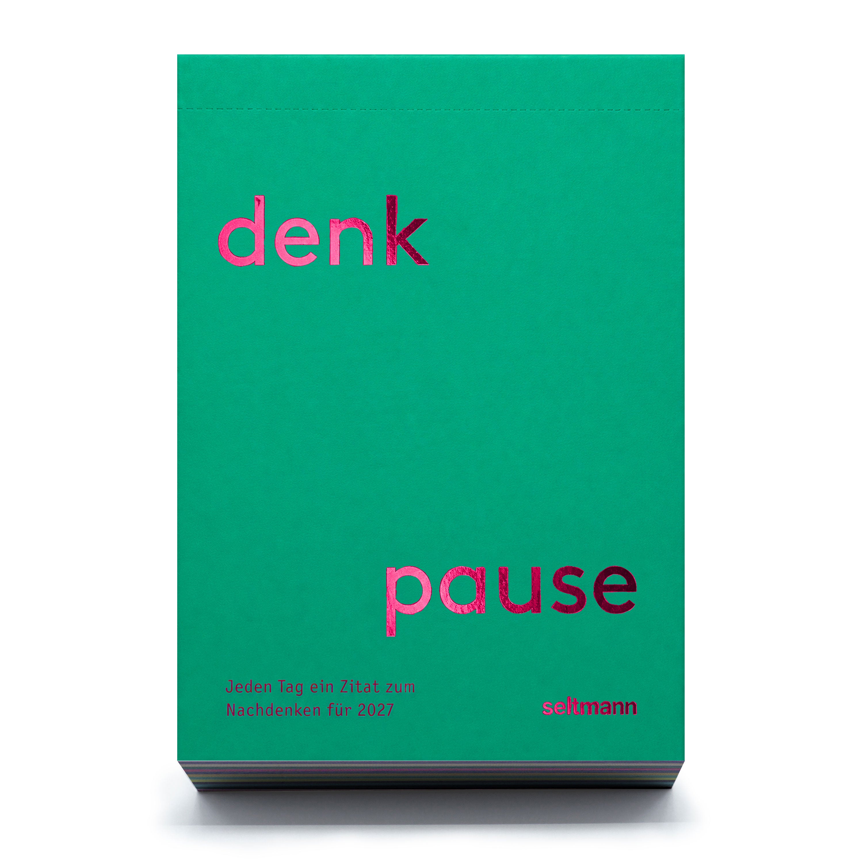 Seltmann Denkpause 2027 Kalender