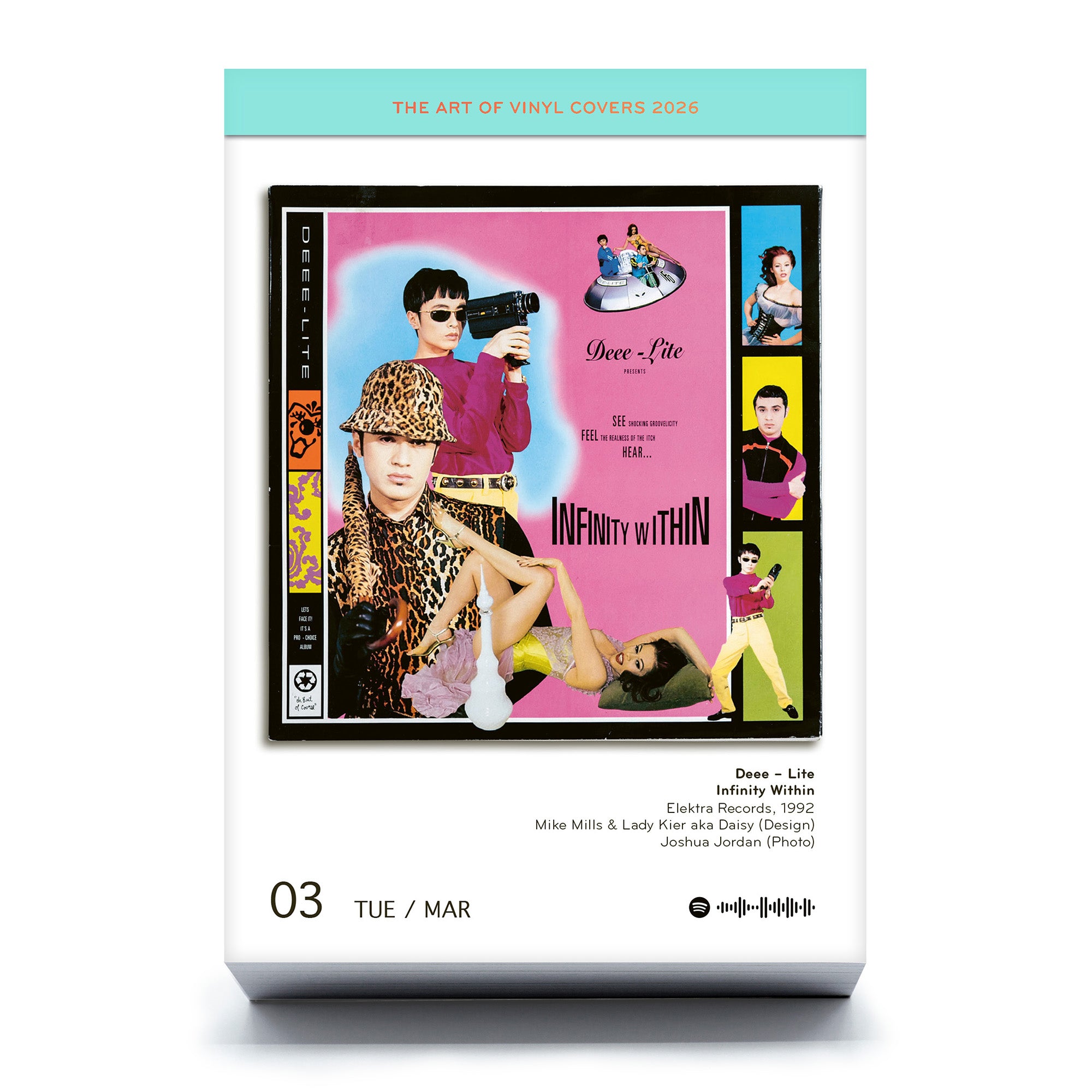 Tageskalender - The Art of Vinyl Covers 2026