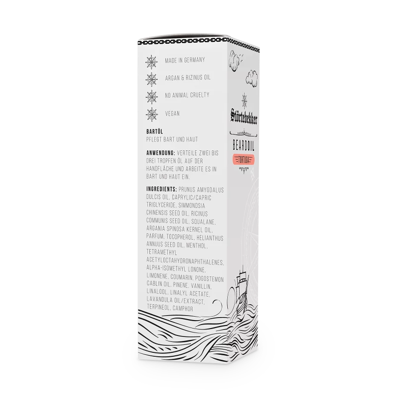 Störtebekker Bartöl Tortuga 50ml