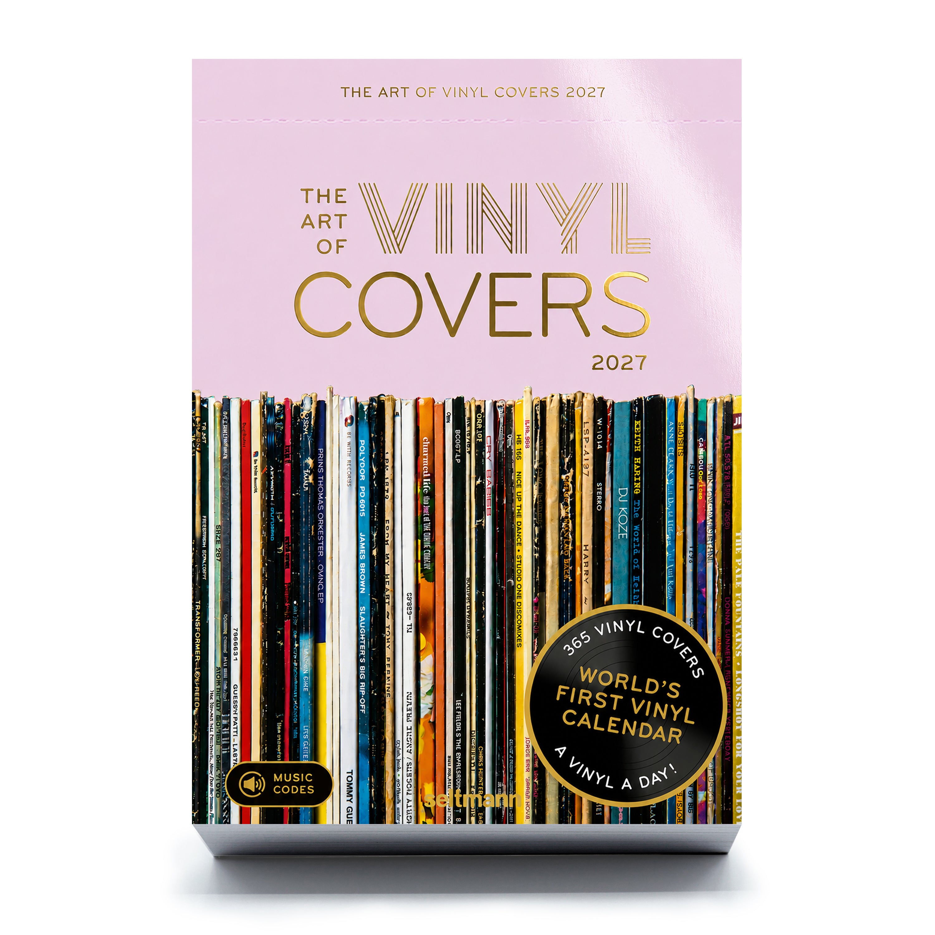 Seltmann The Art of Vinyl Covers 2027 Kalender