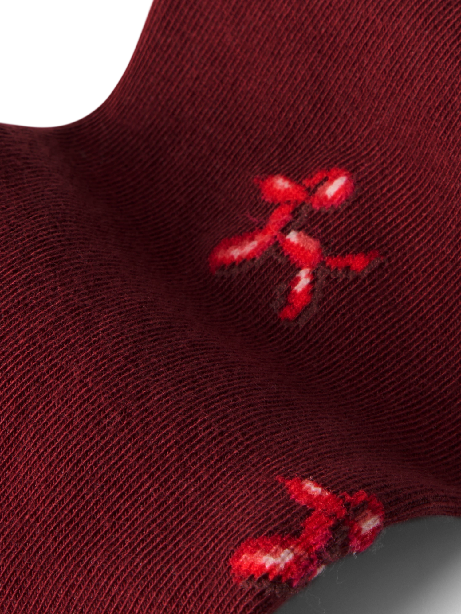 von Jungfeld Socken Dog Wine Red