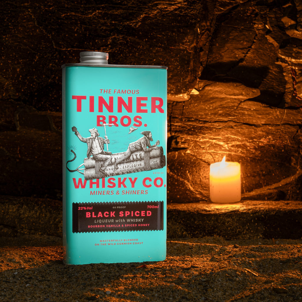 Tinner Bros Black Spiced Whisky Liqueur 22%Vol 0,7L