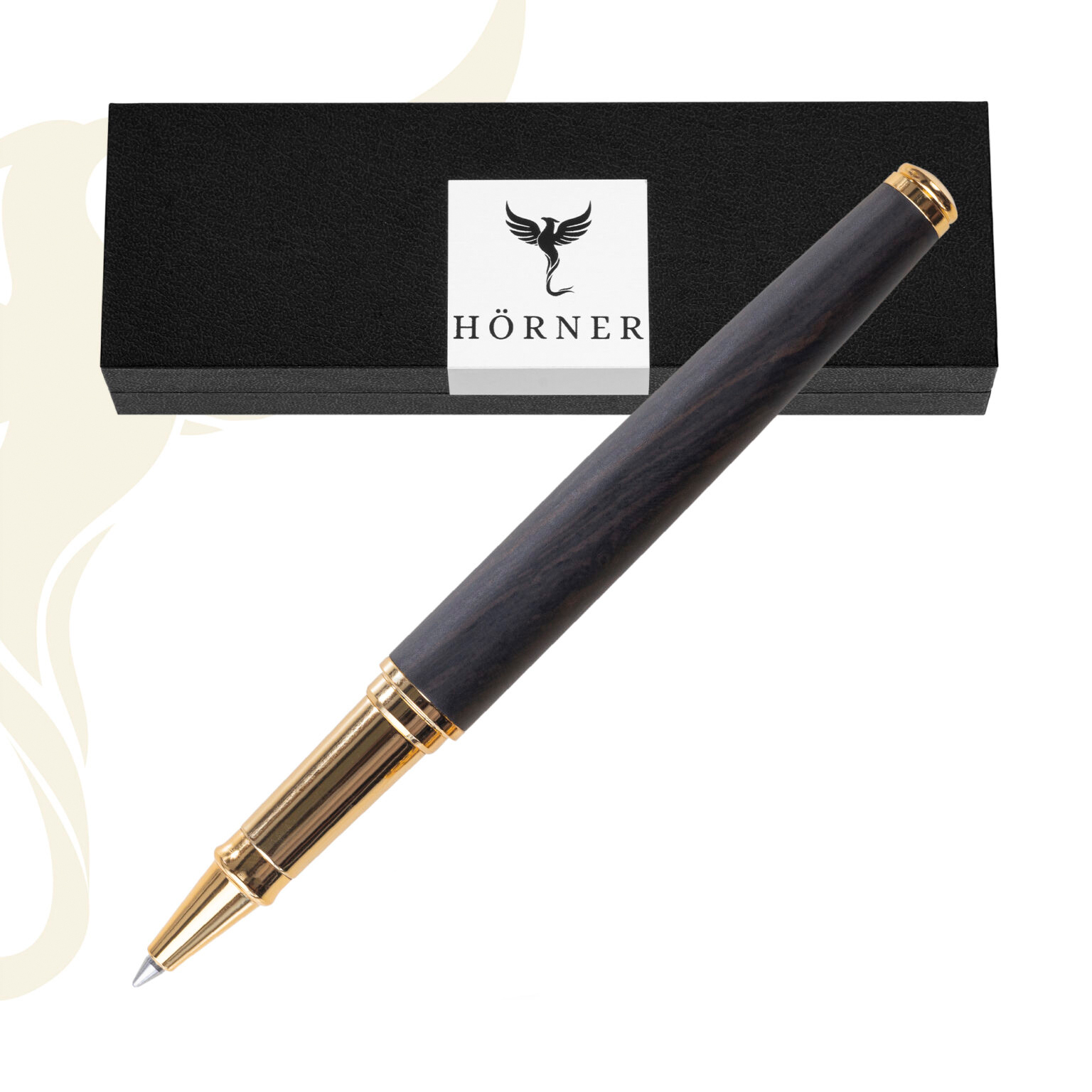 Hörner Legno Ebenholz Tintenroller