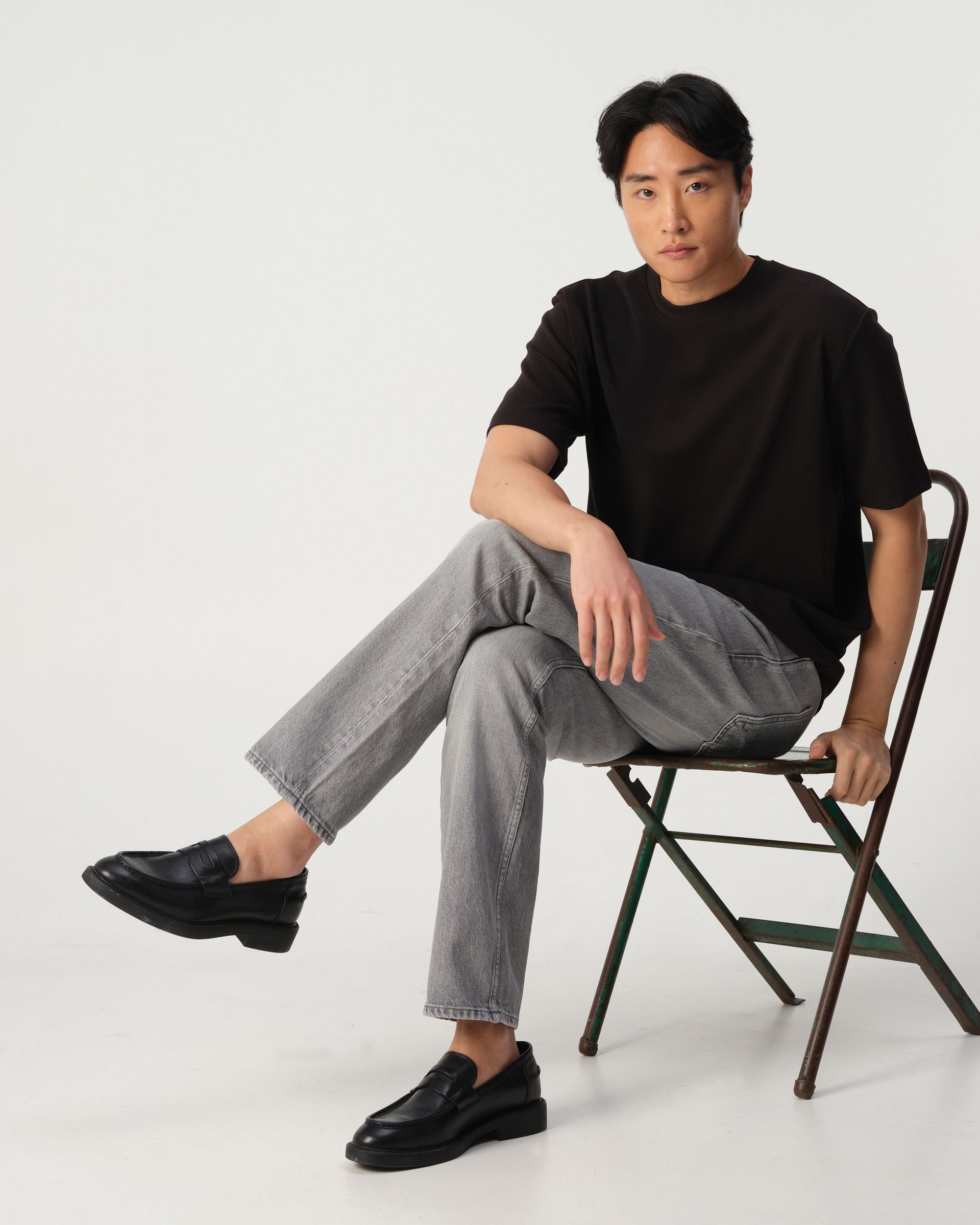 J.C. RAGS Ruben T-Shirt Black
