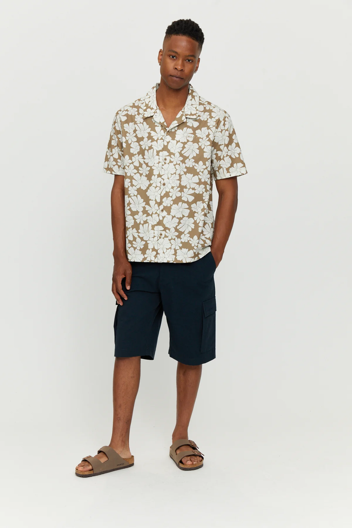 Mazine Honolulu Shirt - Clay / printed