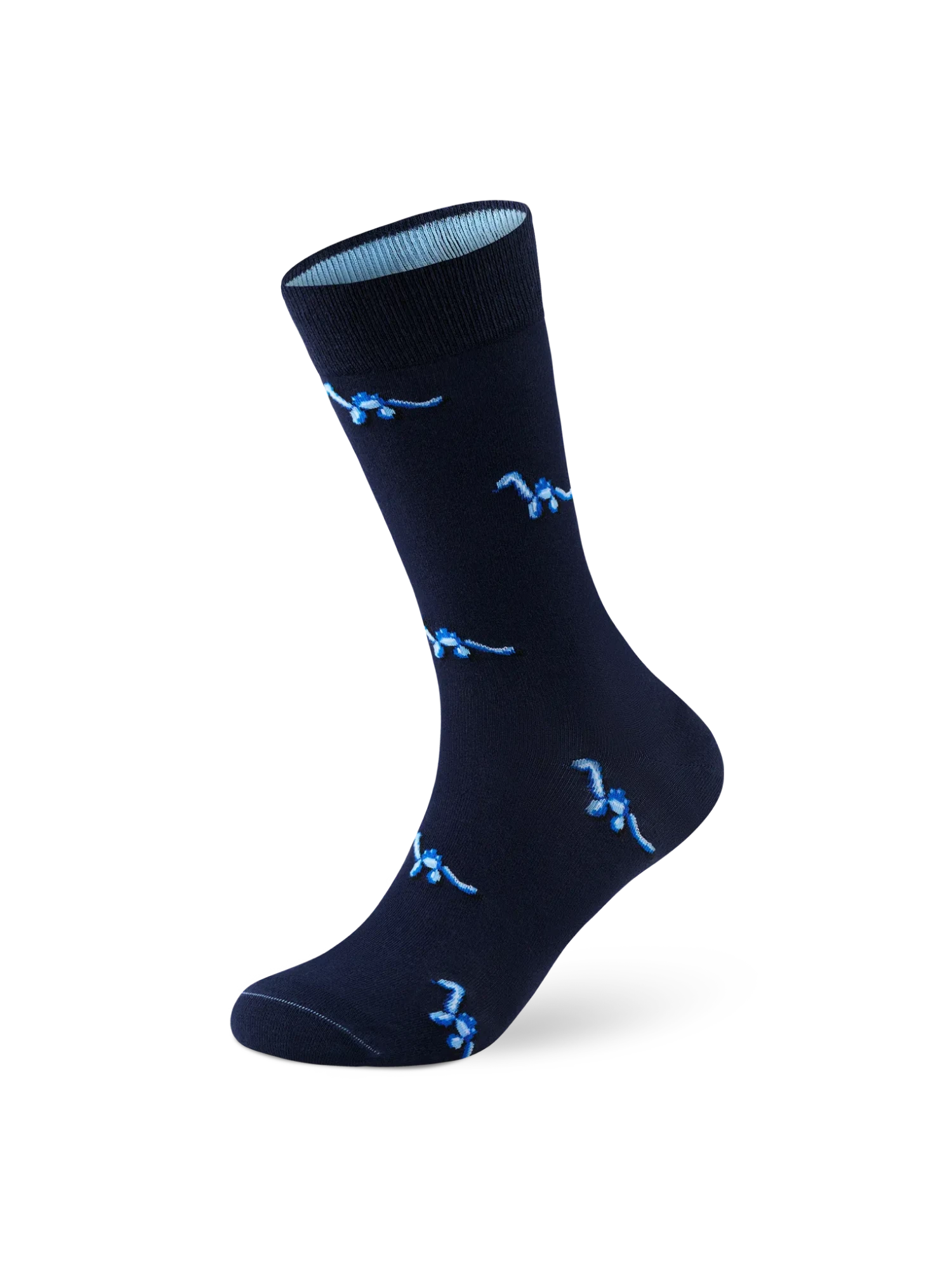 von Jungfeld Dinosaur Socken Obsidian Blue