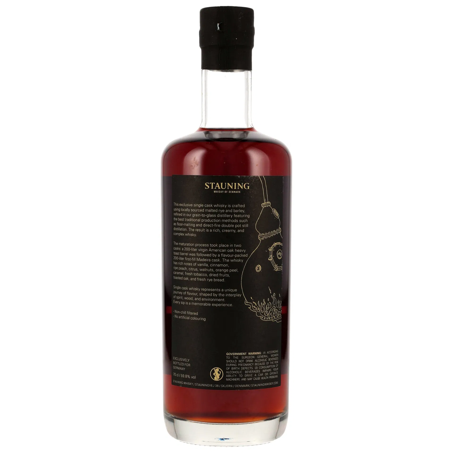 Stauning Rye 2020/2025 Single Madeira Cask #8294