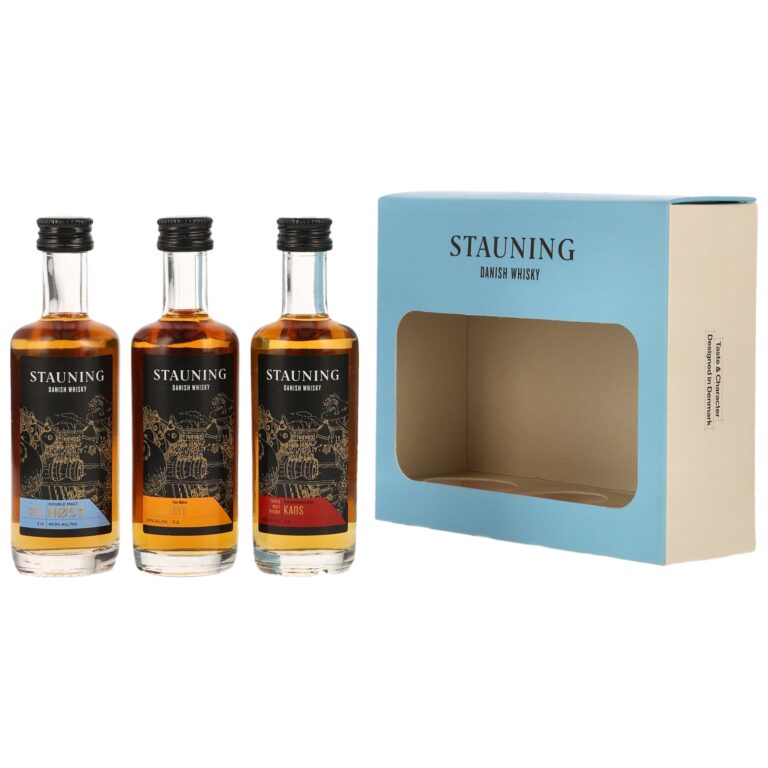 -0 Stauning Core Set Mini Collection – Danish Whisky Sampler