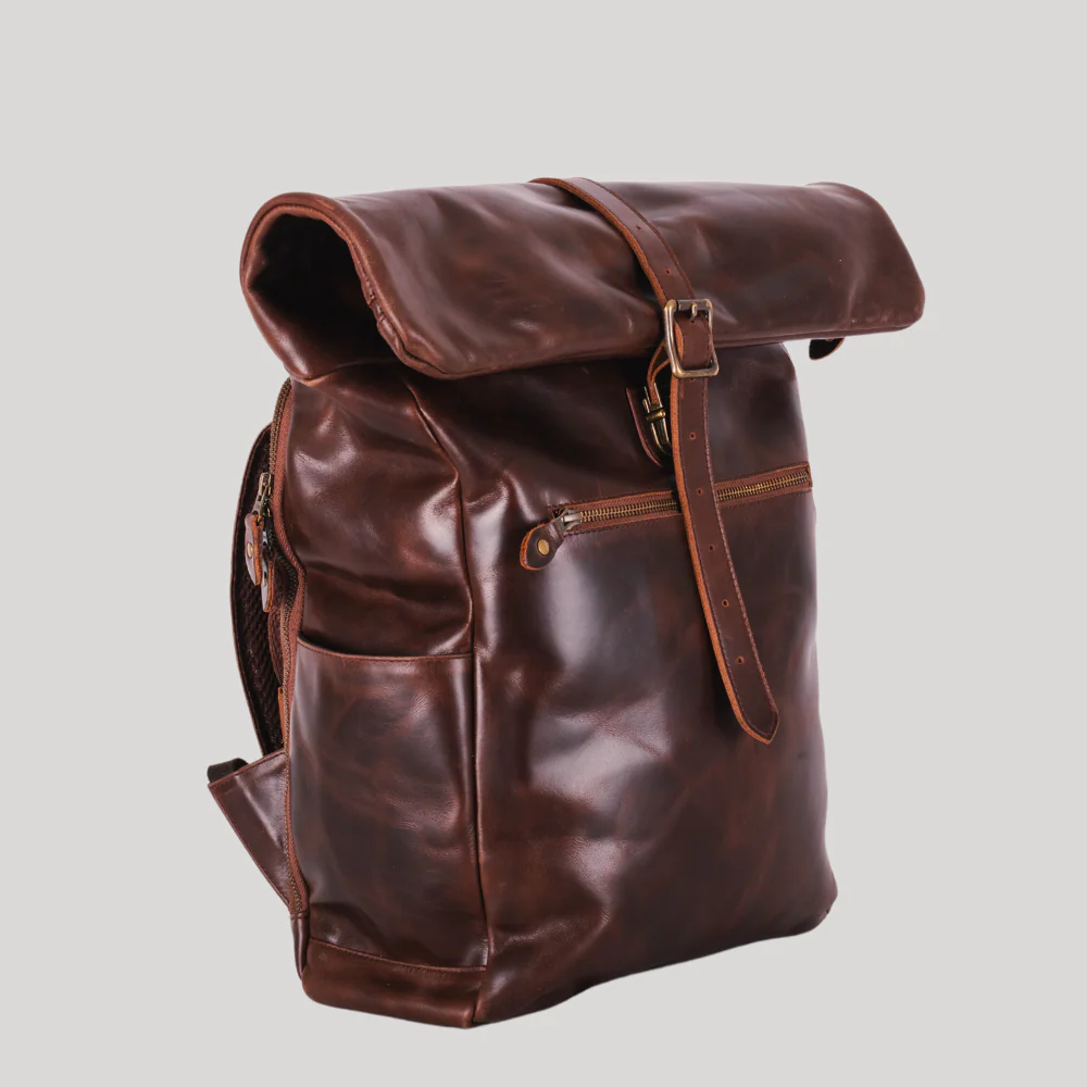 B&S Rolltop Rucksack Nomad braun B&S Rolltop Rucksack Nomad braun