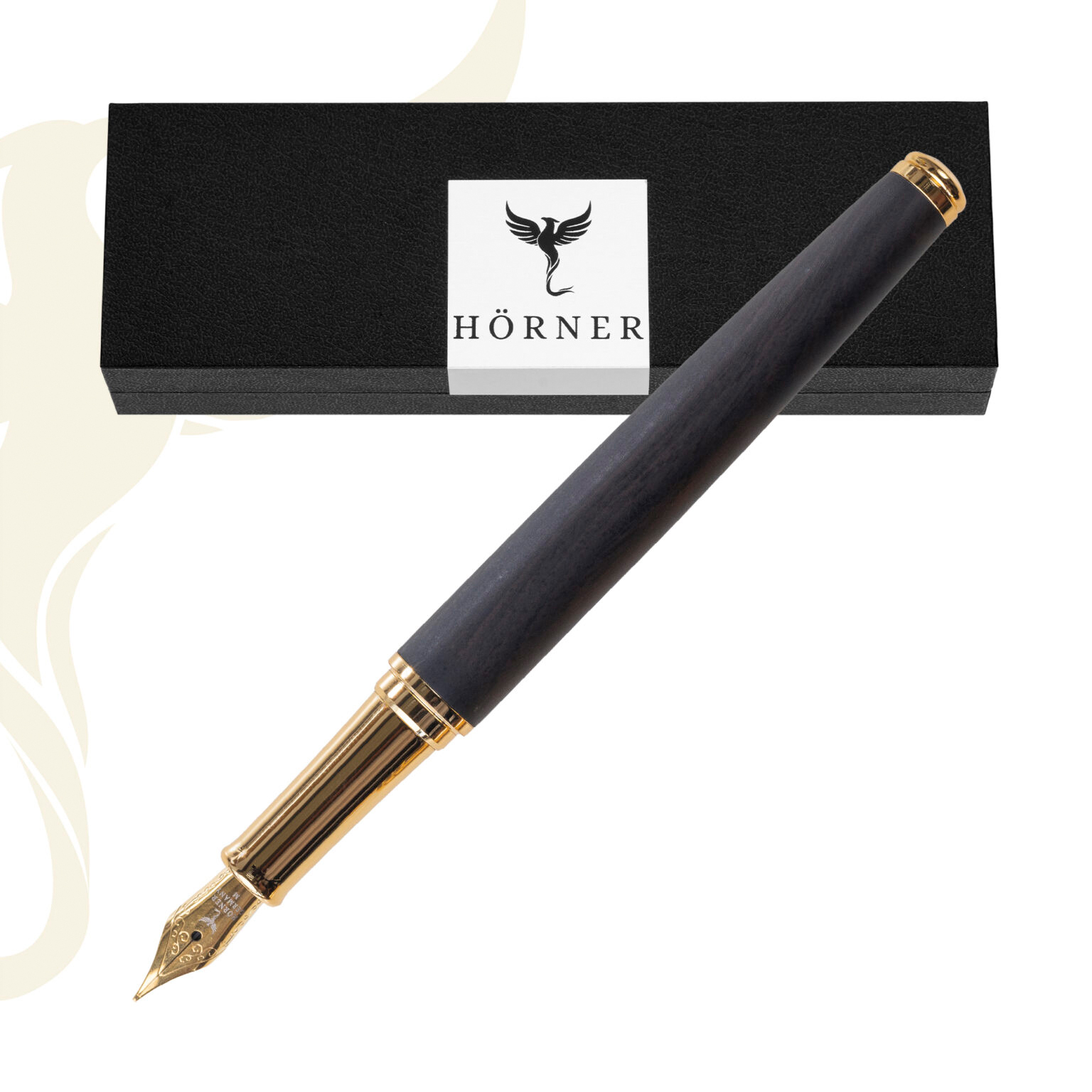 Hörner Legno Ebenholz Füllfederhalter