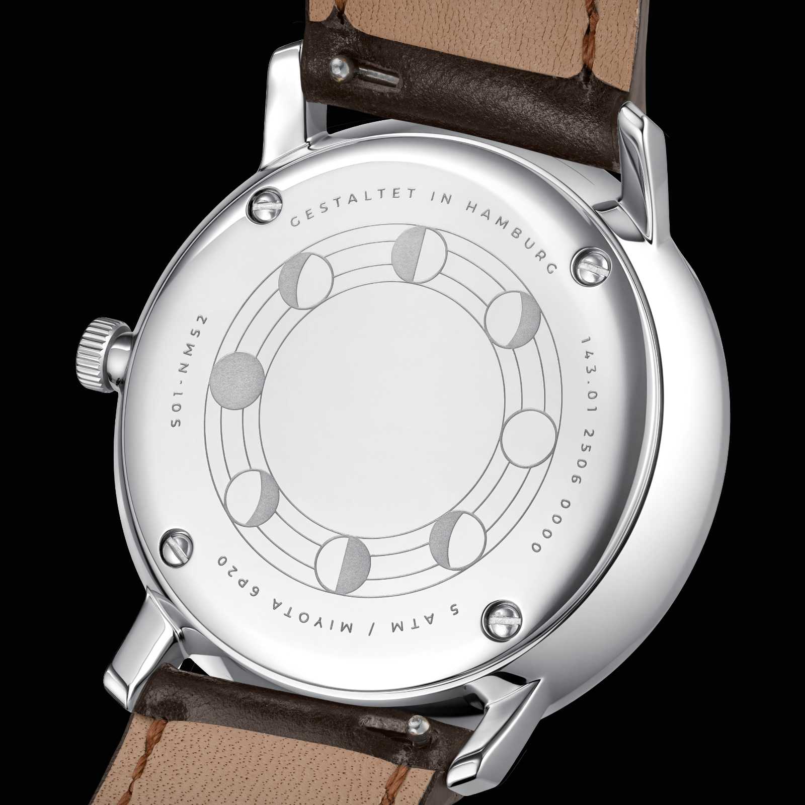 Sternglas Naos Mondphase Mondsilber