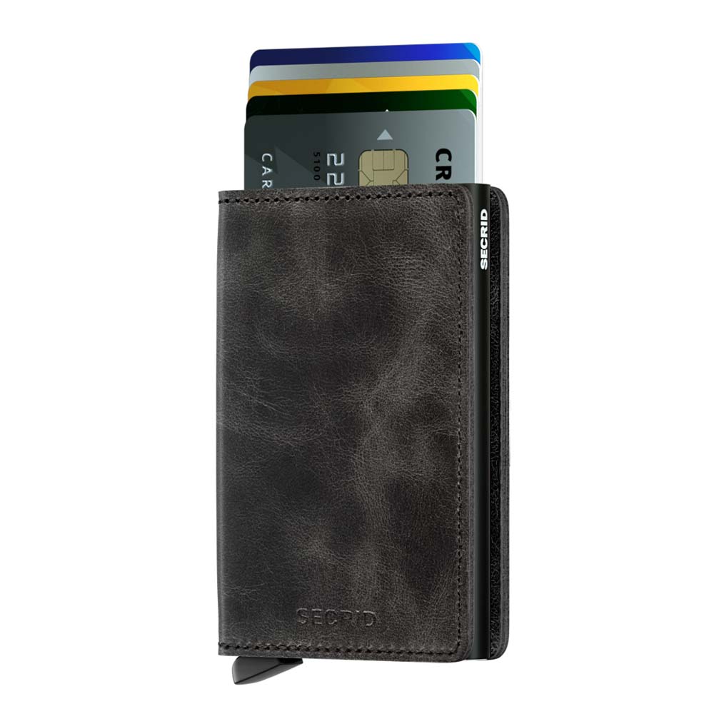 Secrid - Vintage Black Slimwallet Secrid - Vintage Black Slimwallet