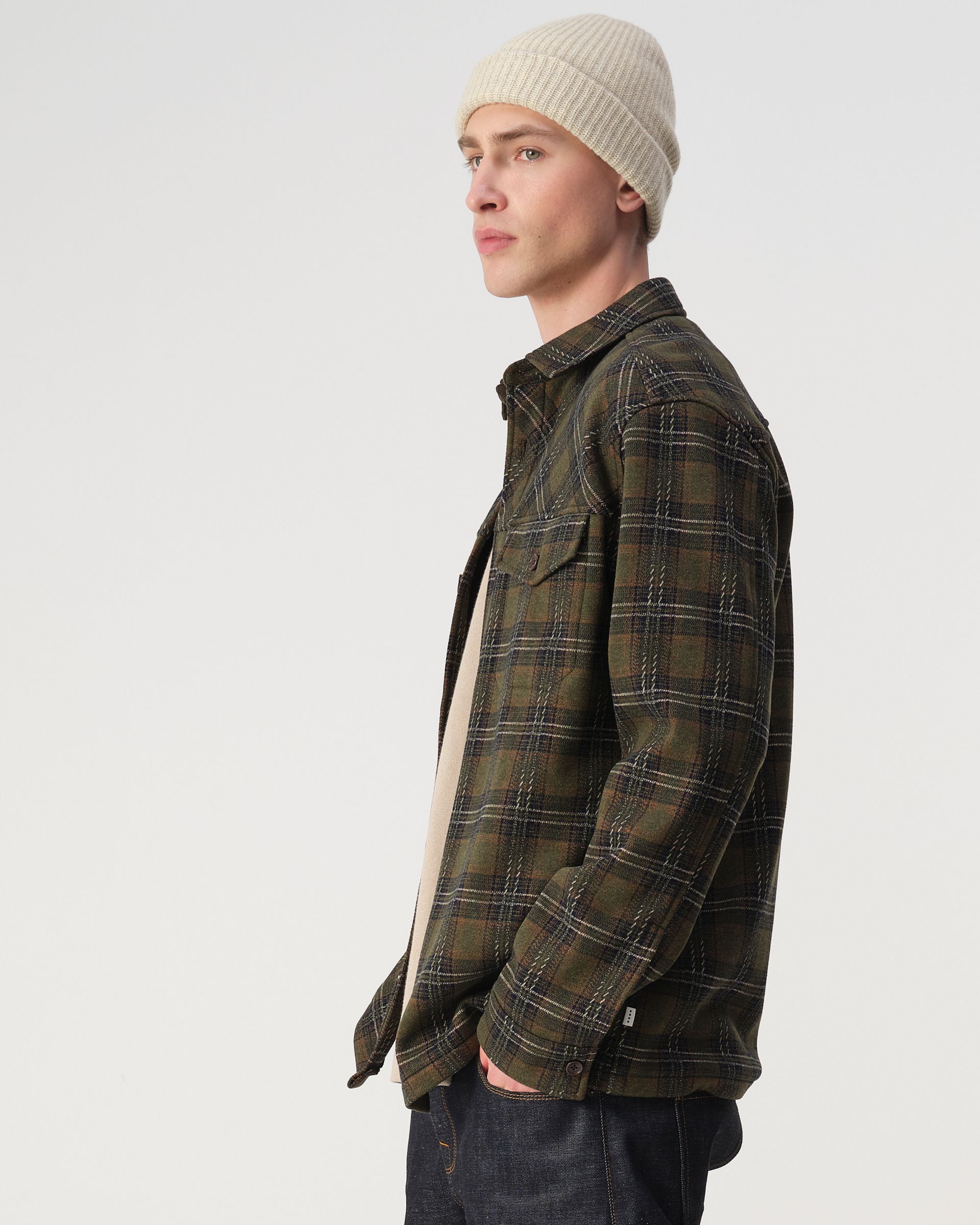 J.C. RAGS Rylee Overshirt Duffle Bag Green