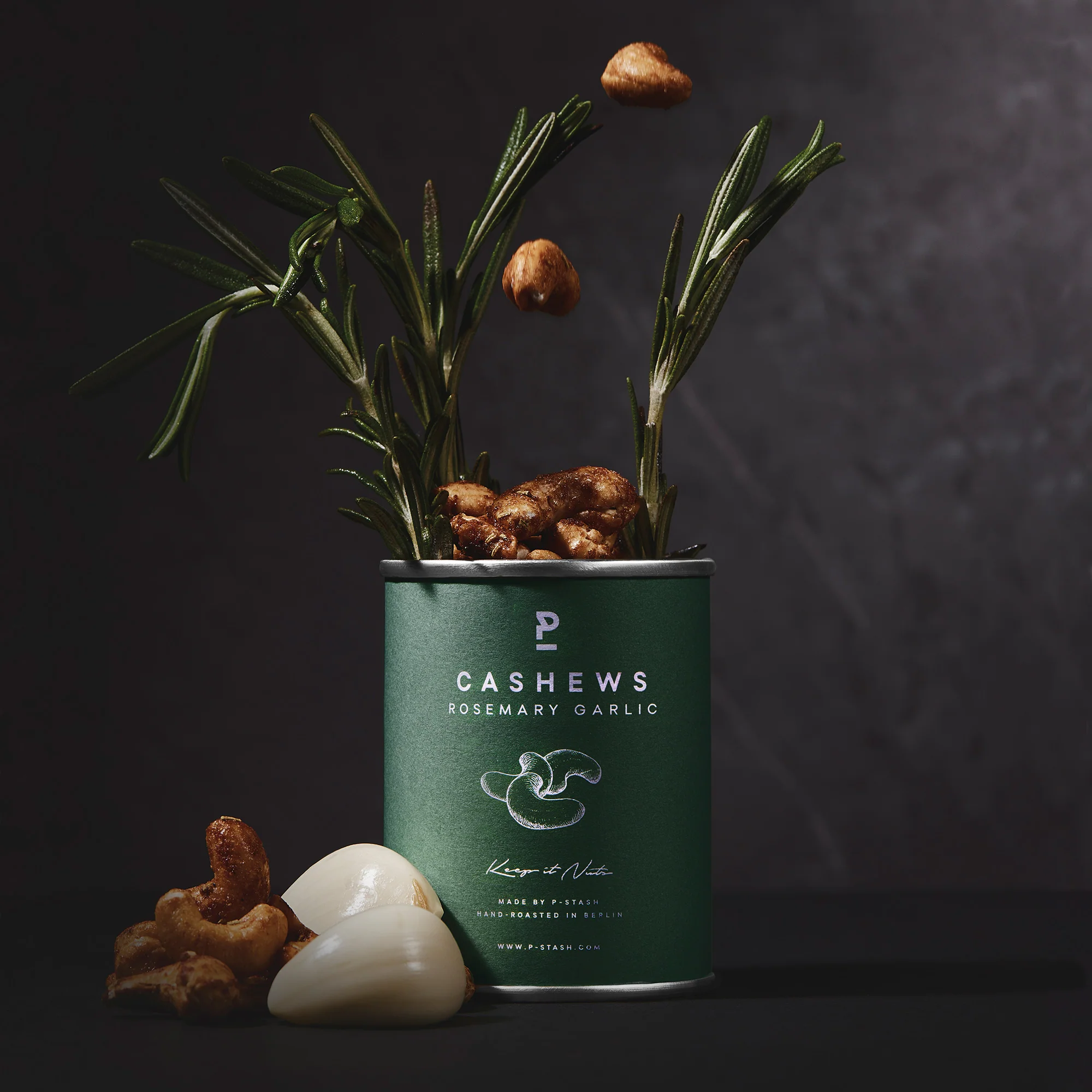 P-Stash Cashew - Rosmarin Knoblauch - Mini 55g